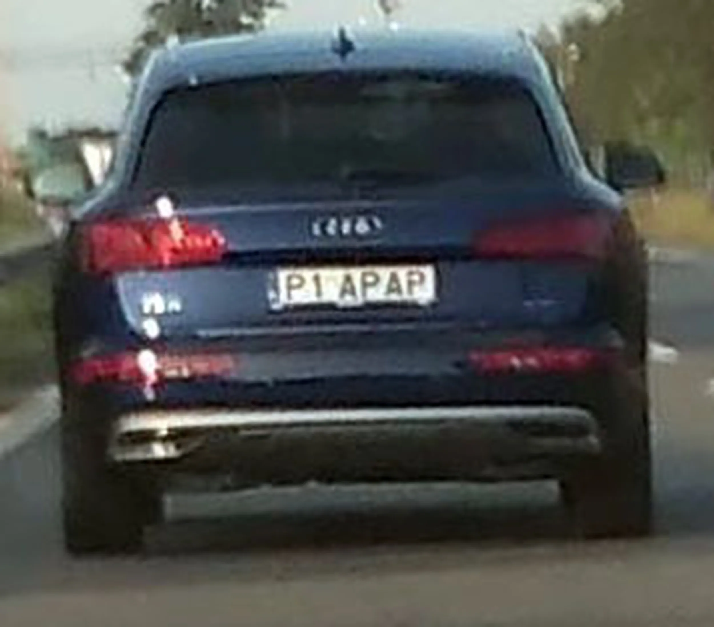 Fajny numer, blacha P1 APAP