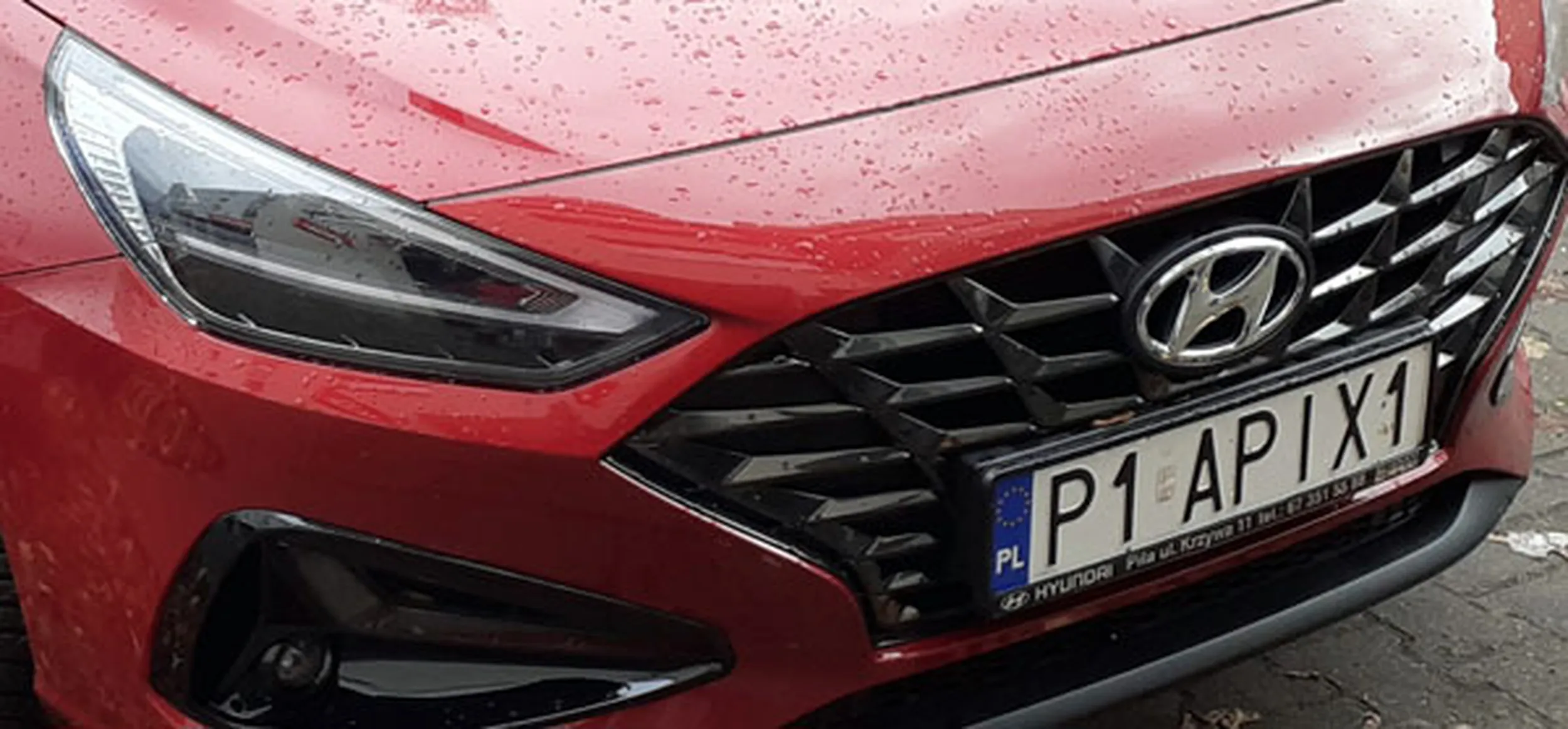 Fajny numer, blacha P1 APIX1