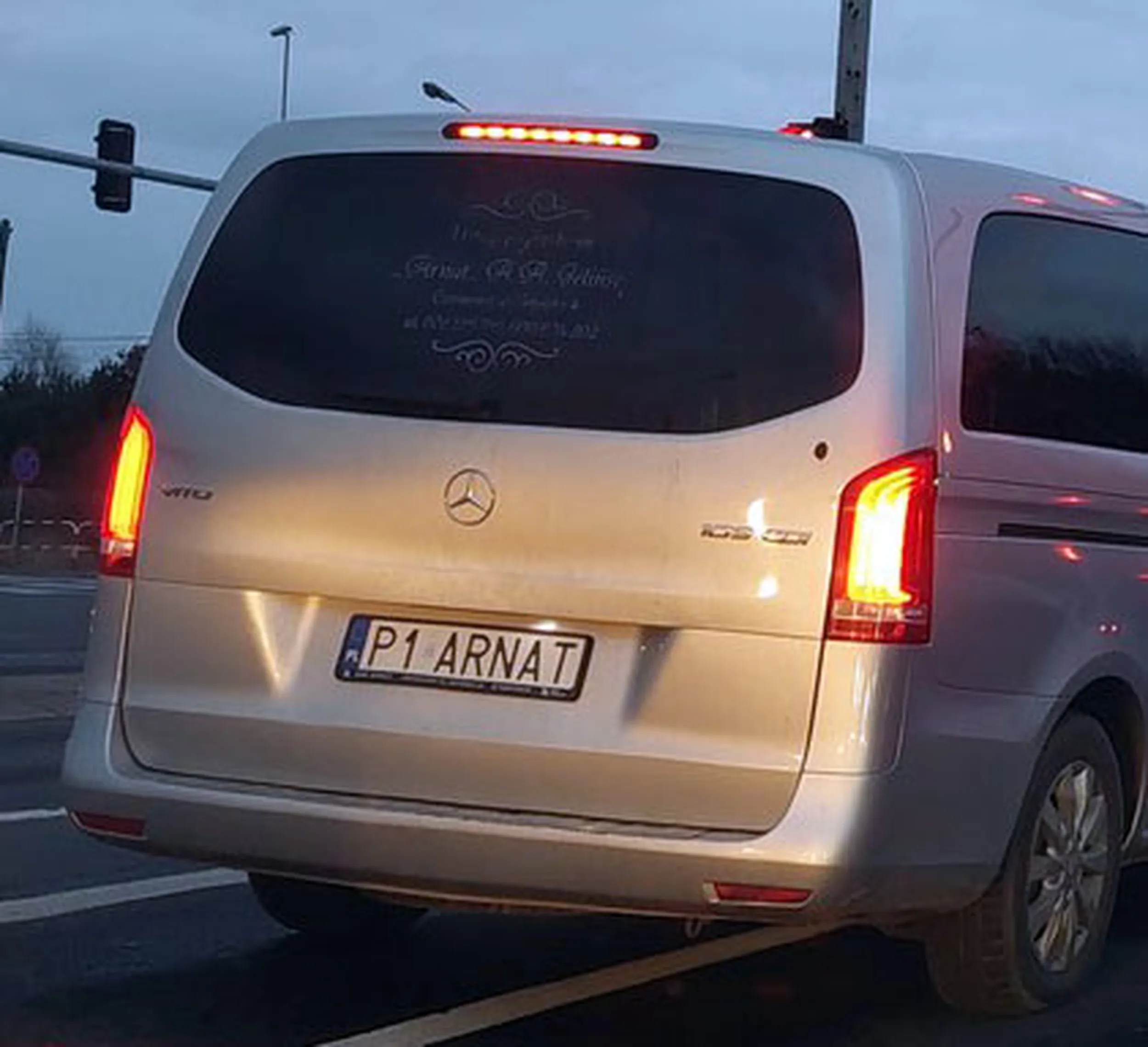 Fajny numer, blacha P1 ARNAT