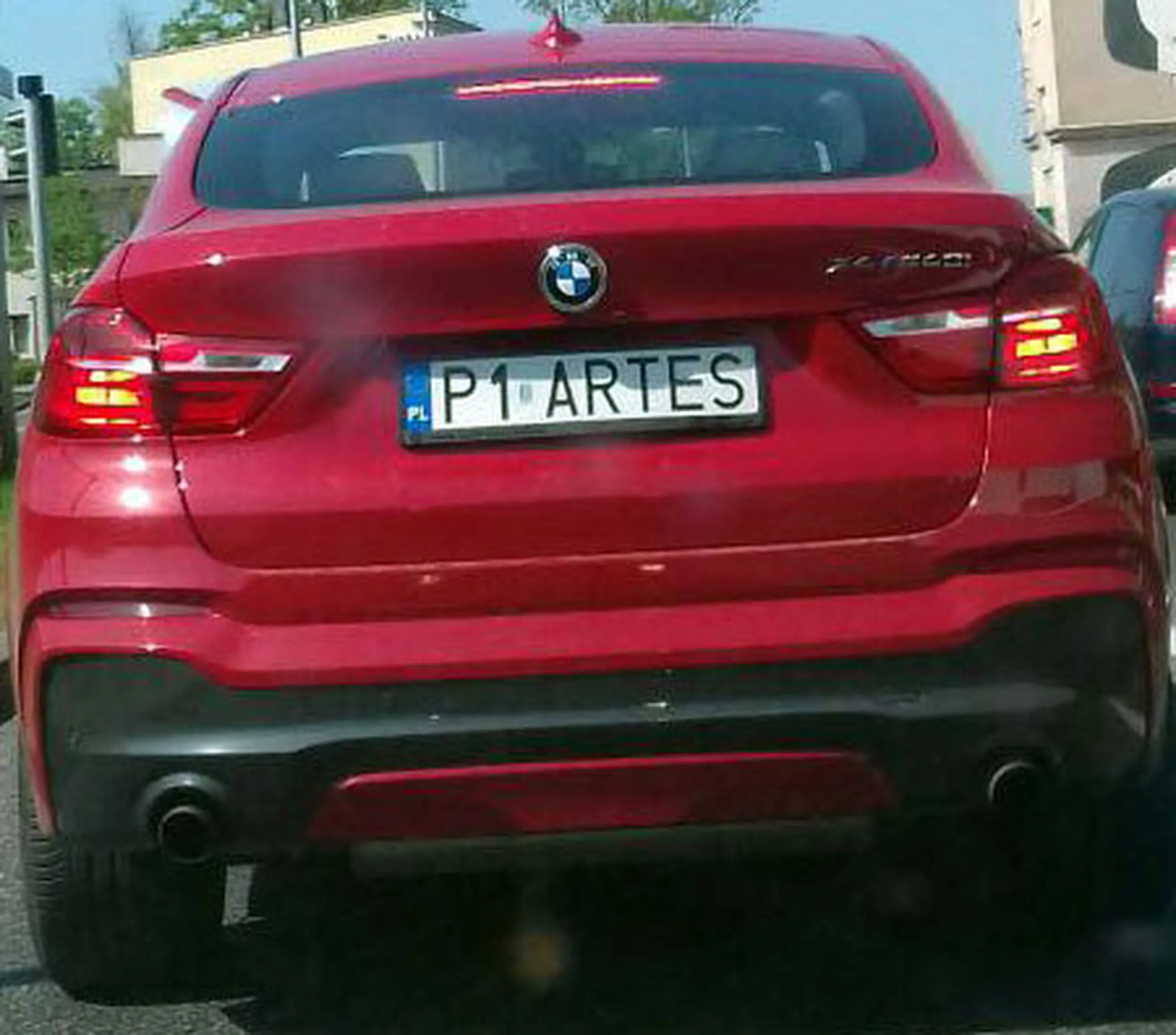 Fajny numer, blacha P1 ARTES