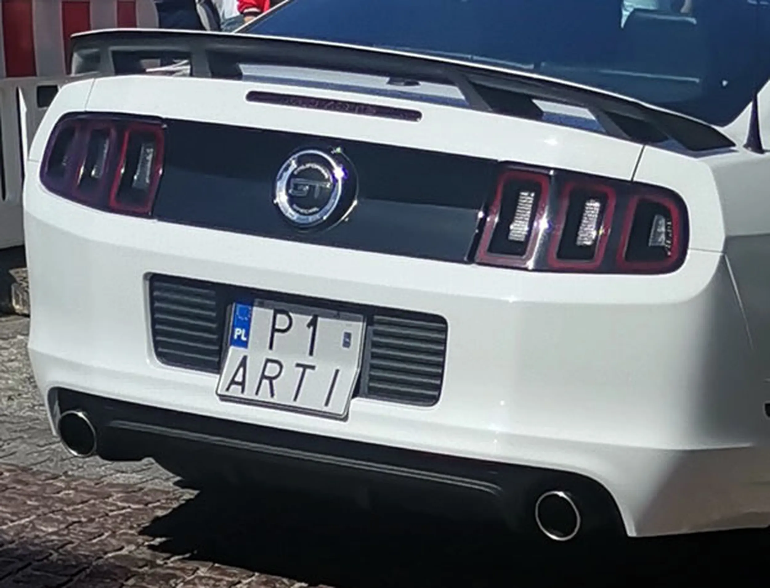 Fajny numer, blacha P1 ARTI