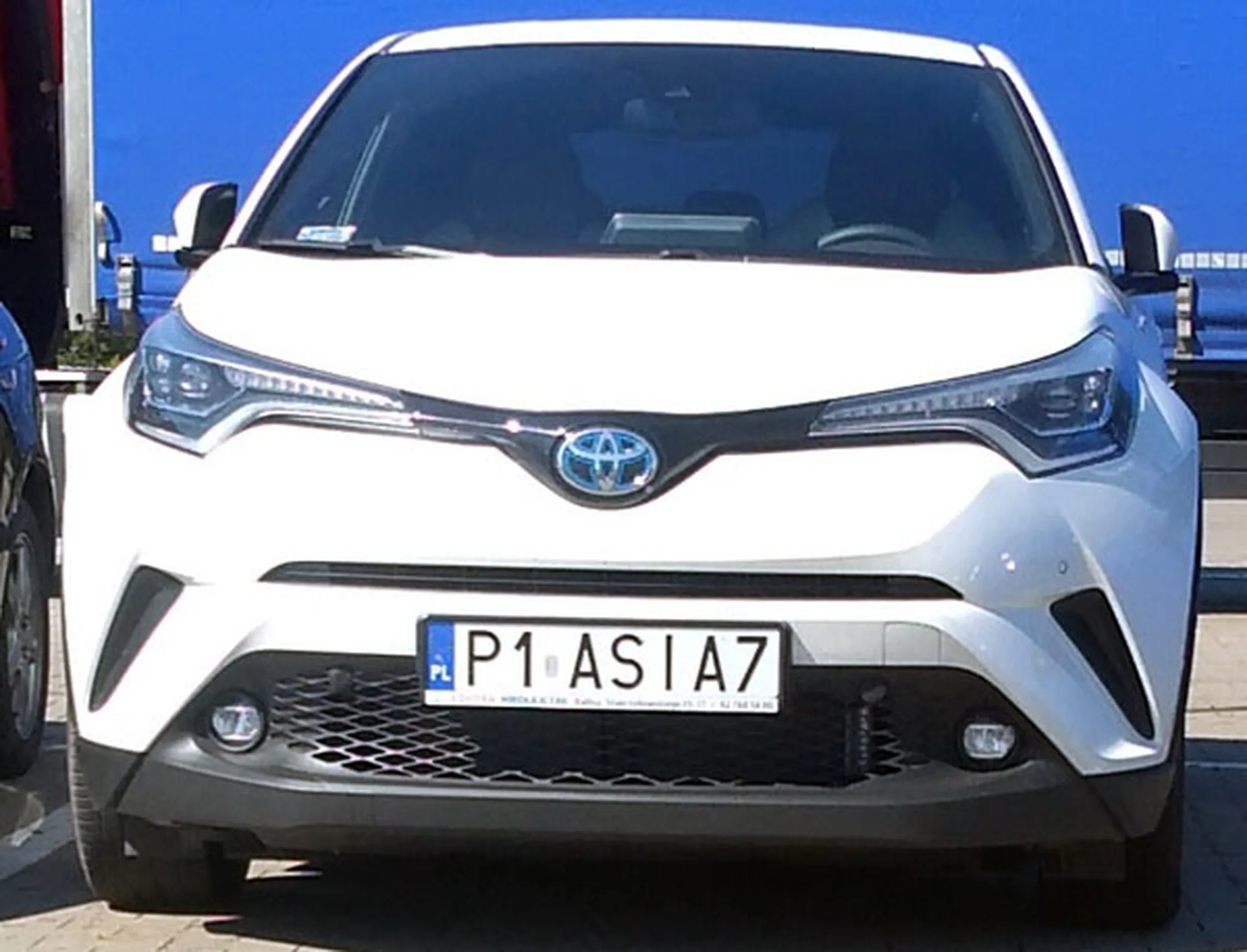 Fajny numer, blacha P1 ASIA7