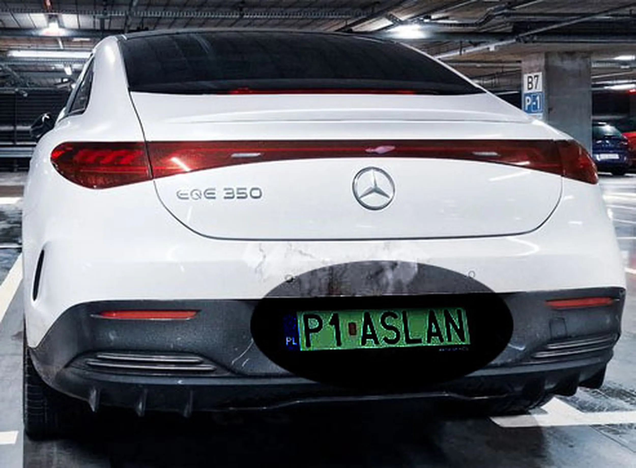 Fajny numer, blacha P1 ASLAN