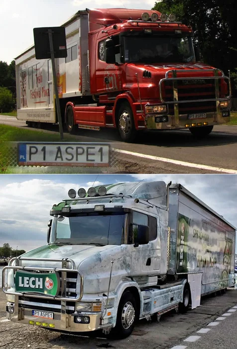 Fajny numer, blacha P1 ASPE1