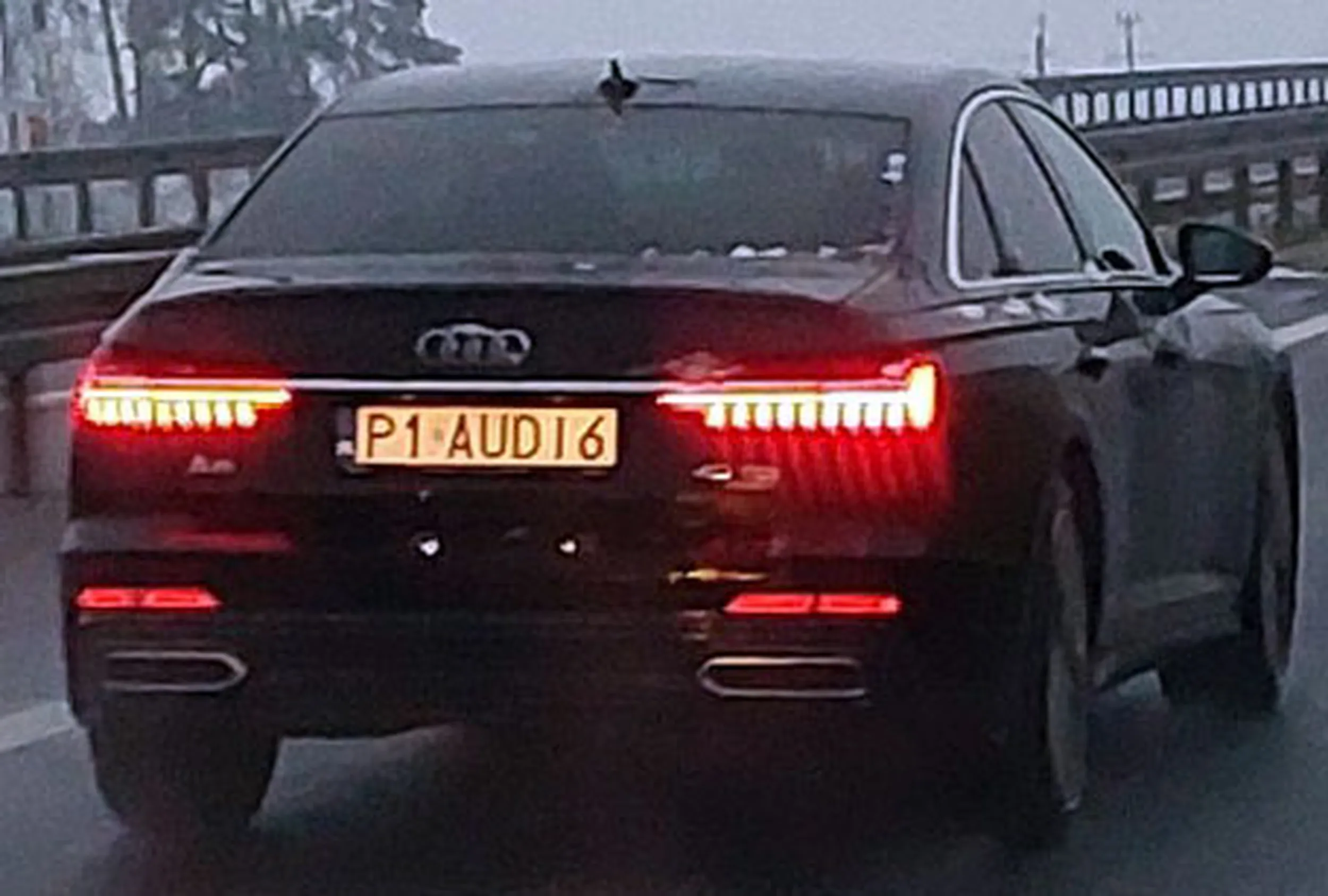 Fajny numer, blacha P1 AUDI6