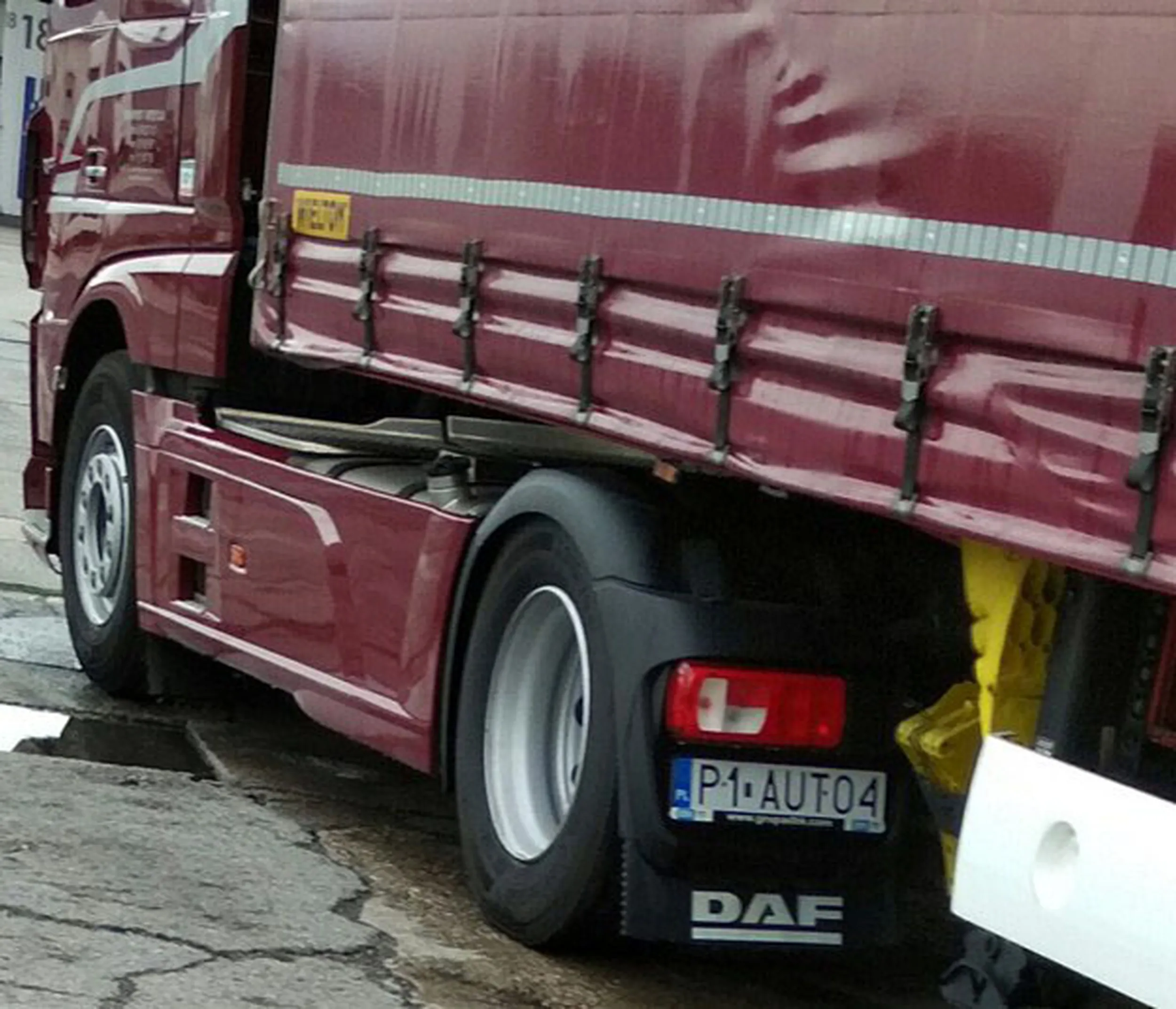 Fajny numer, blacha P1 AUTO4