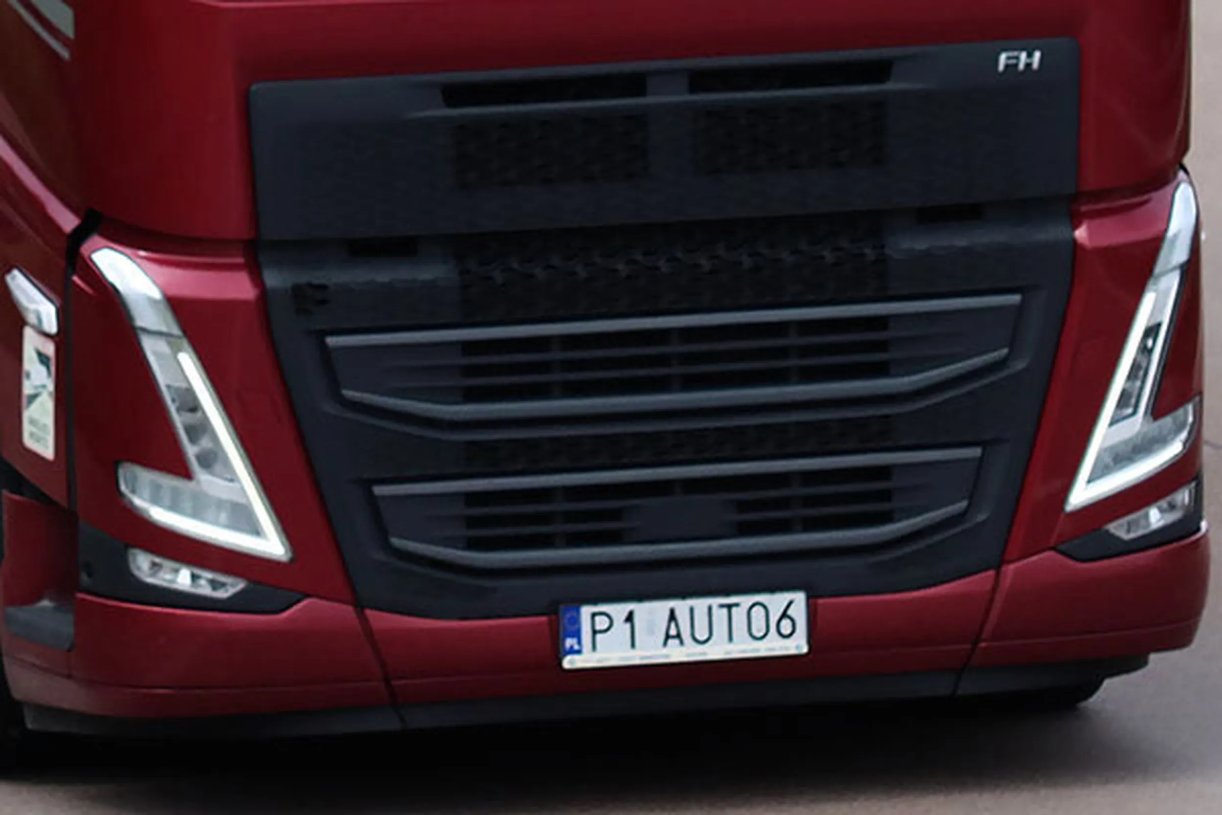 Fajny numer, blacha P1 AUTO6