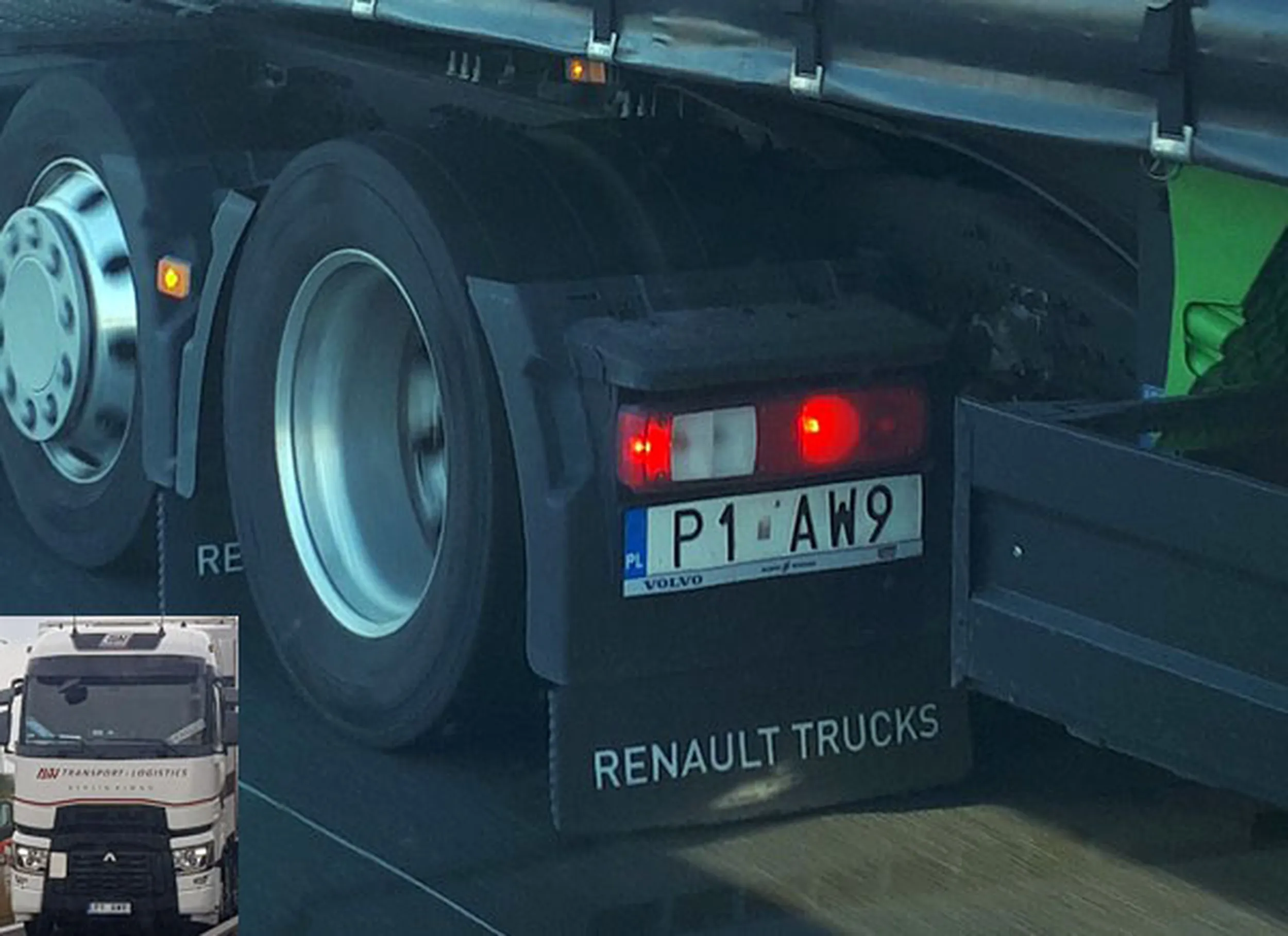 Fajny numer, blacha P1 AW9