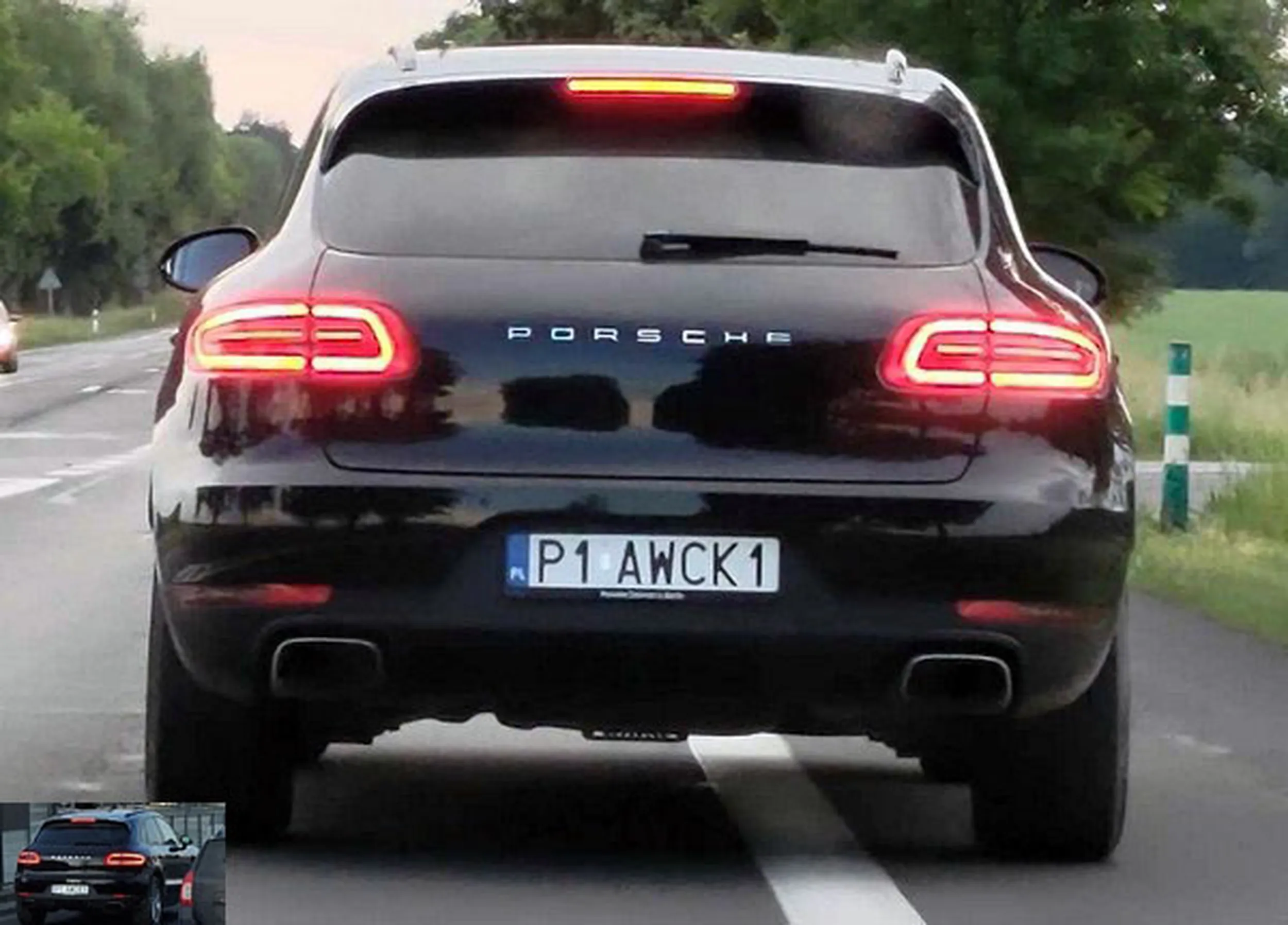 Fajny numer, blacha P1 AWCK1