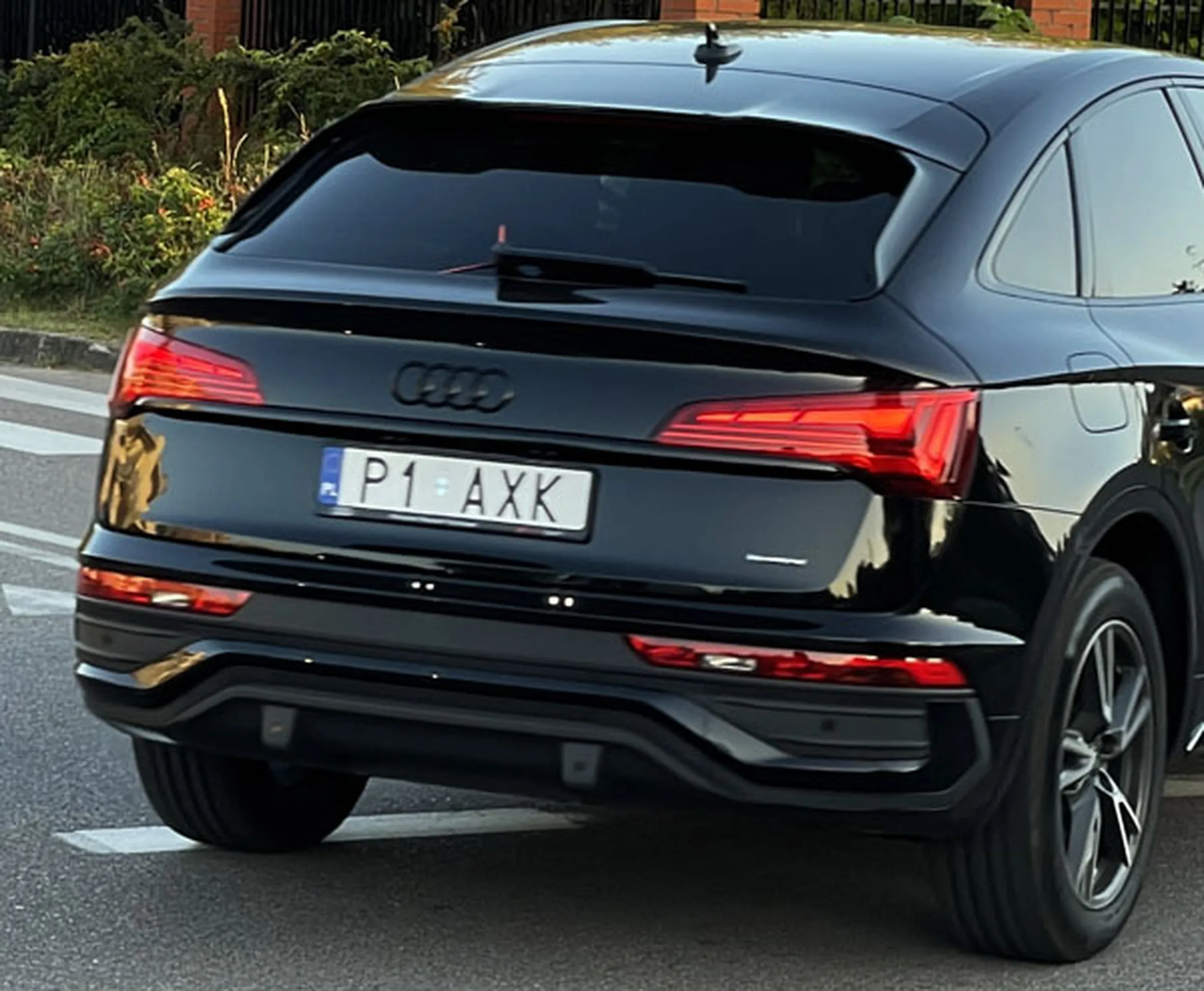 Fajny numer, blacha P1 AXK