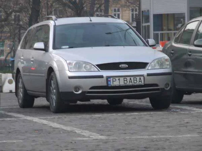 Fajny numer, blacha P1 BABA