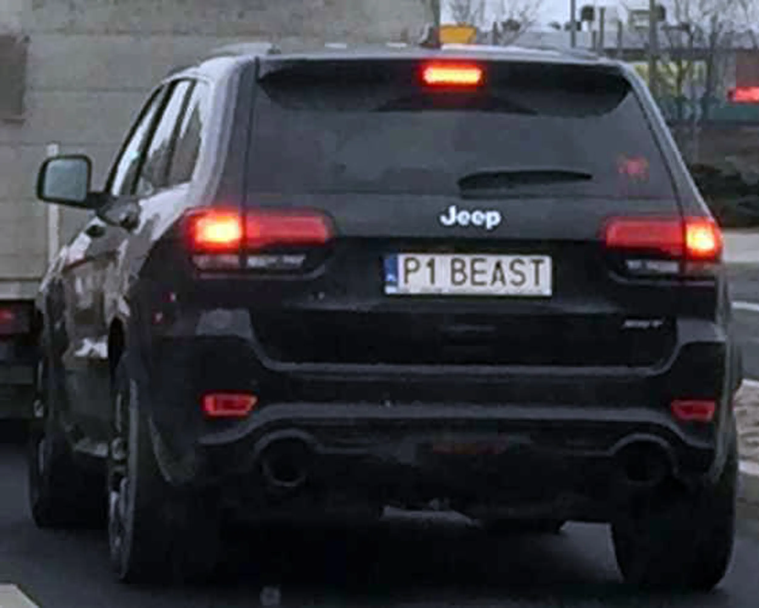 Fajny numer, blacha P1 BEAST