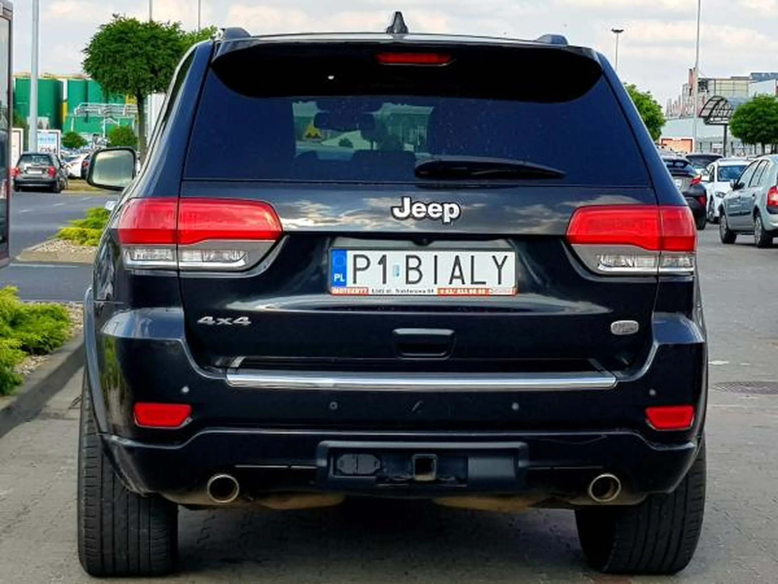 Fajny numer, blacha P1 BIALY