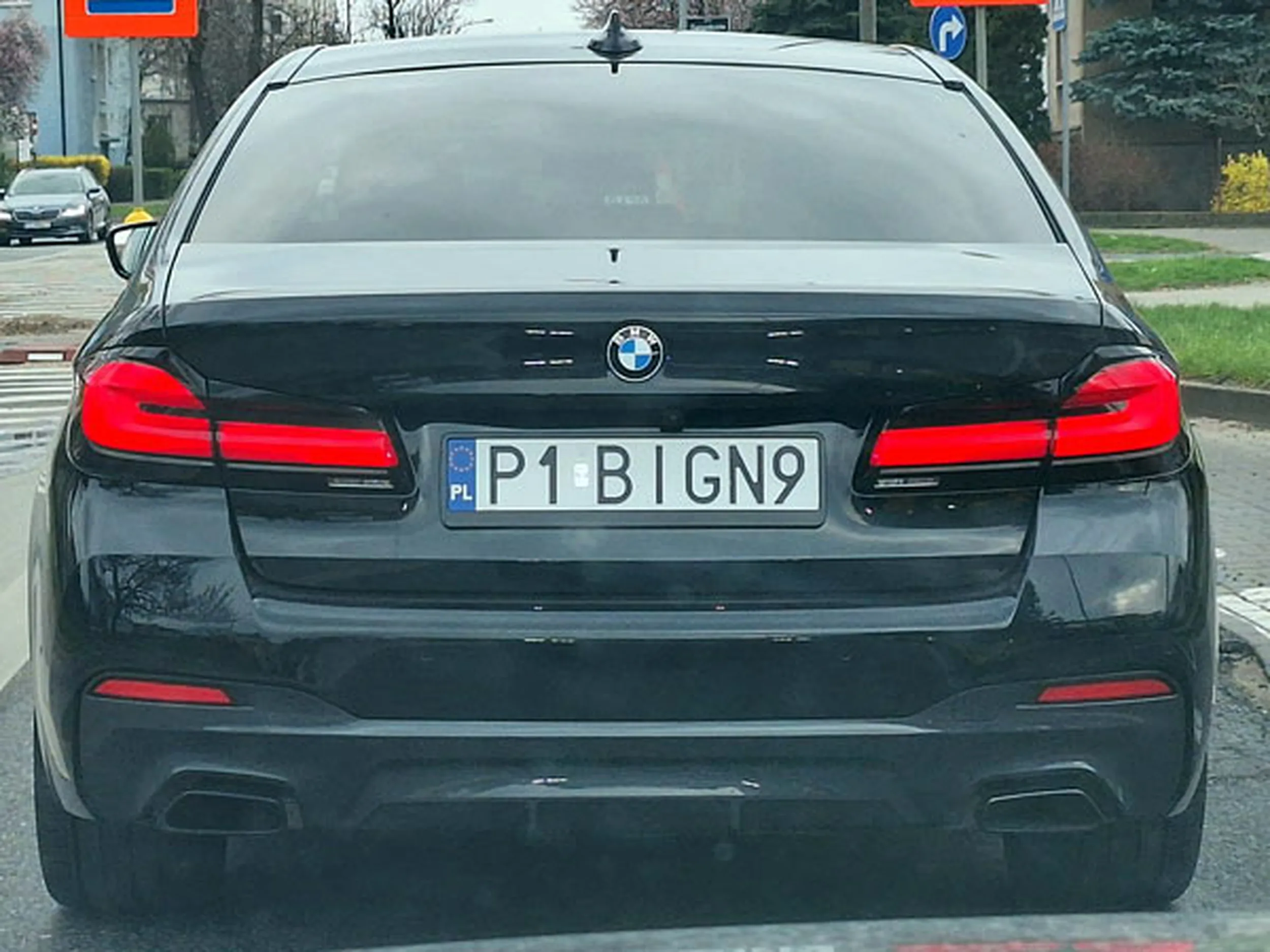 Fajny numer, blacha P1 BIGN9