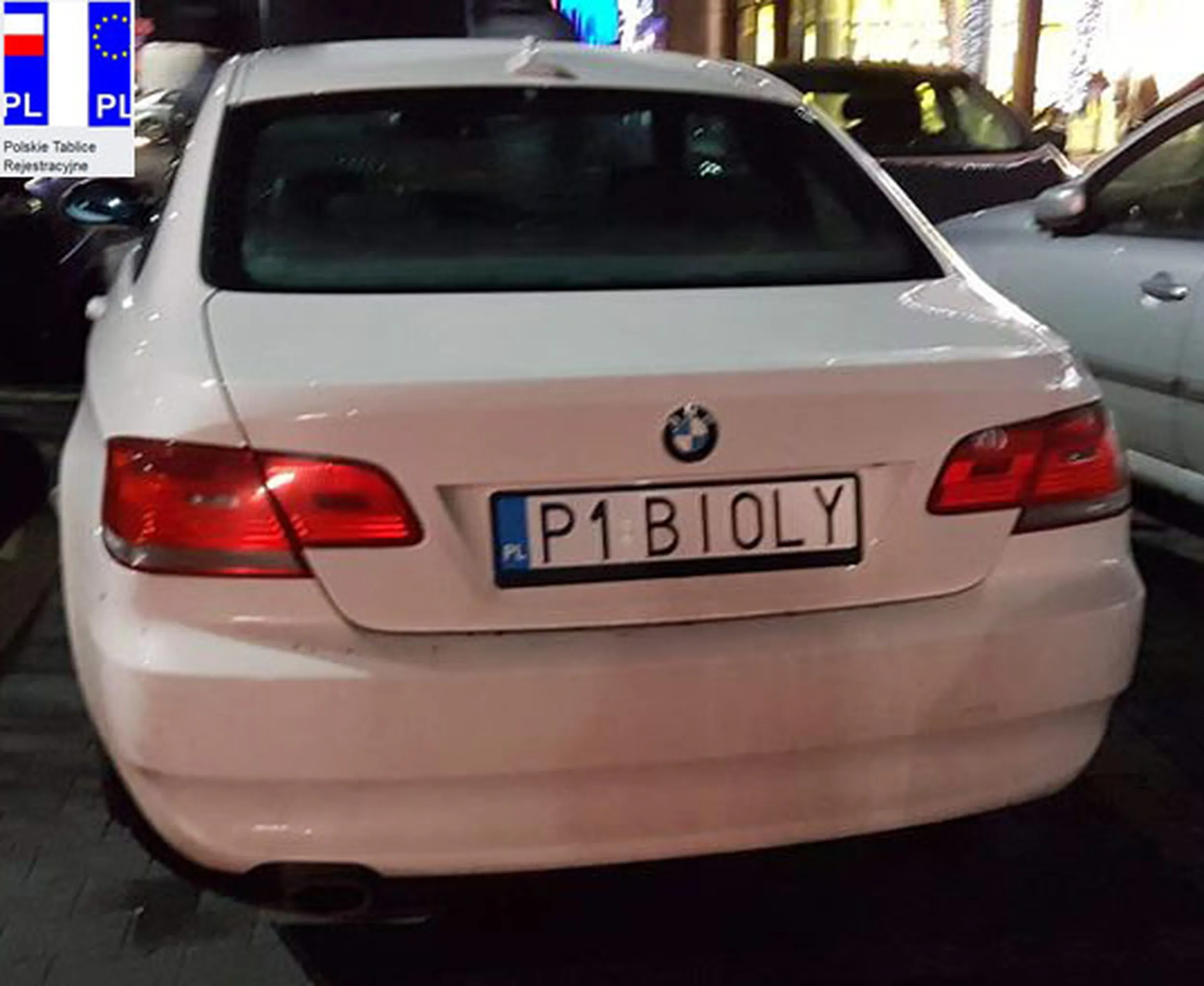 Fajny numer, blacha P1 BIOLY