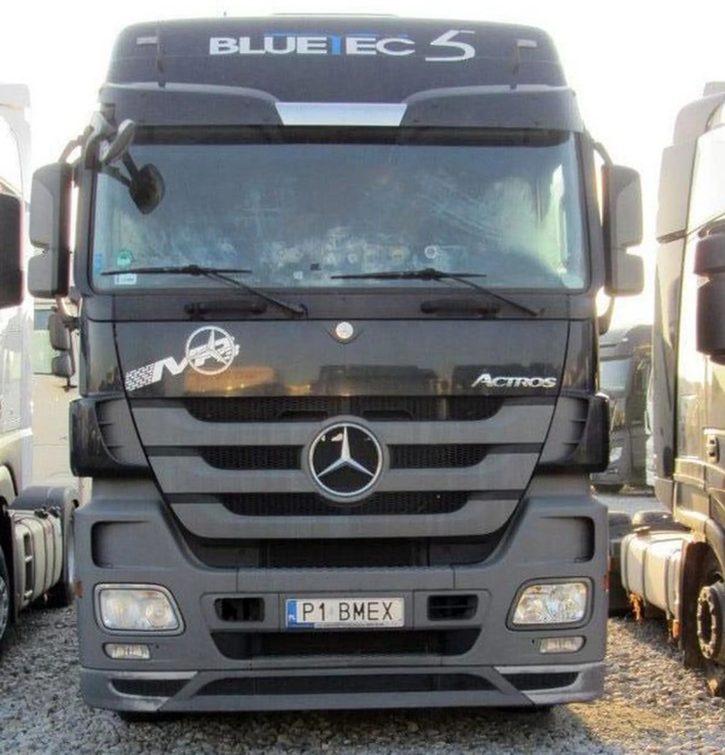 Fajny numer, blacha P1 BMEX