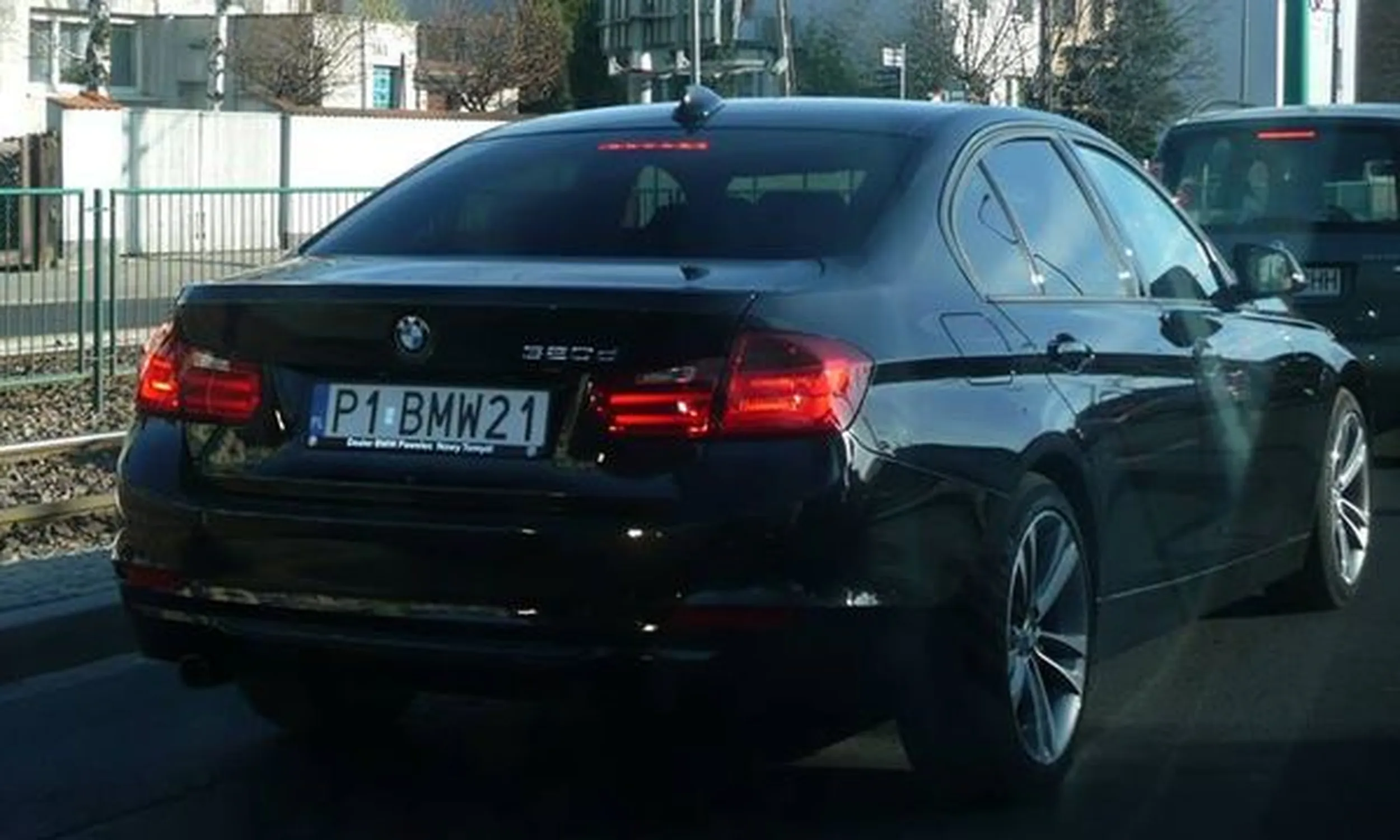 Fajny numer, blacha P1 BMW21