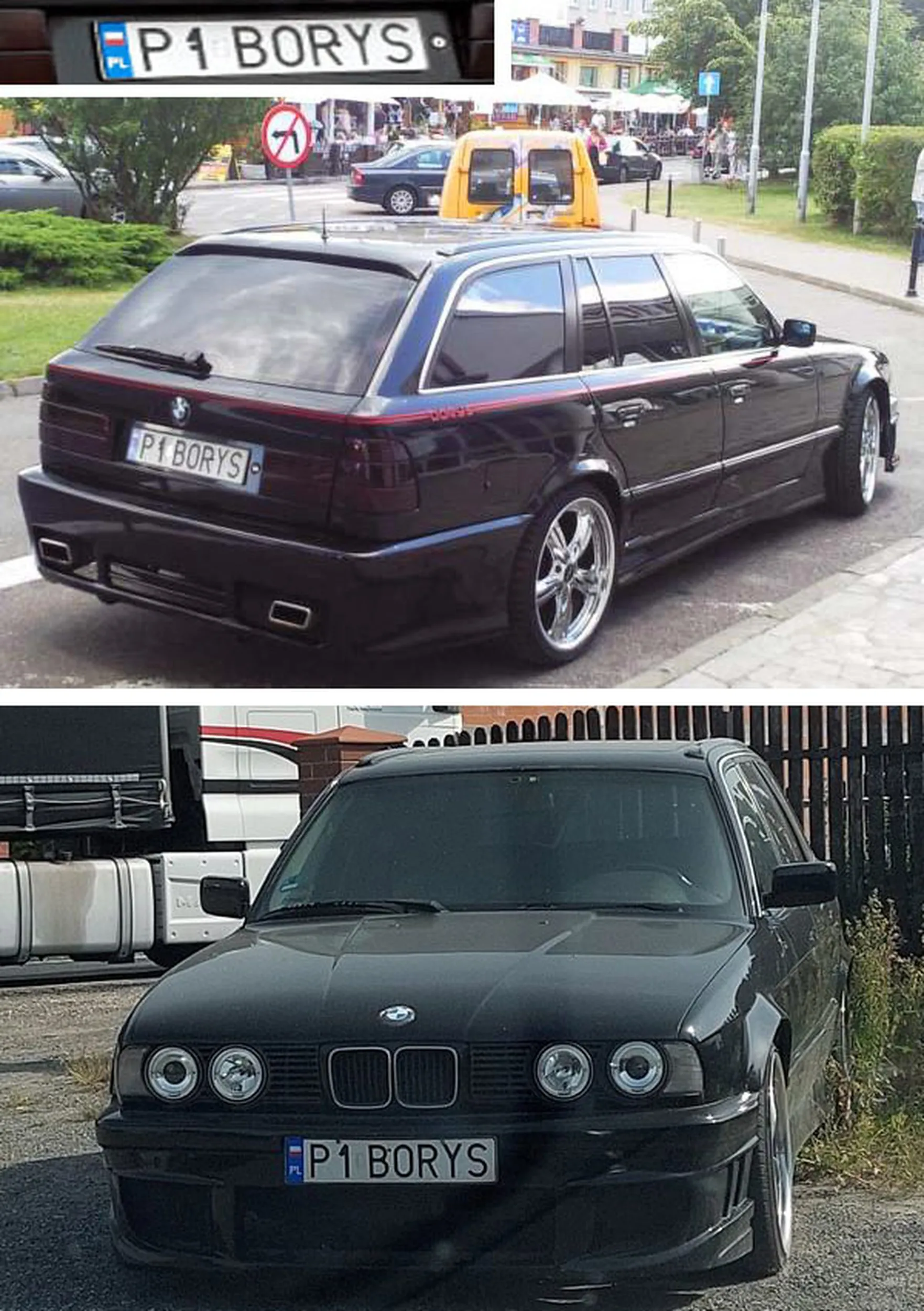 Fajny numer, blacha P1 BORYS