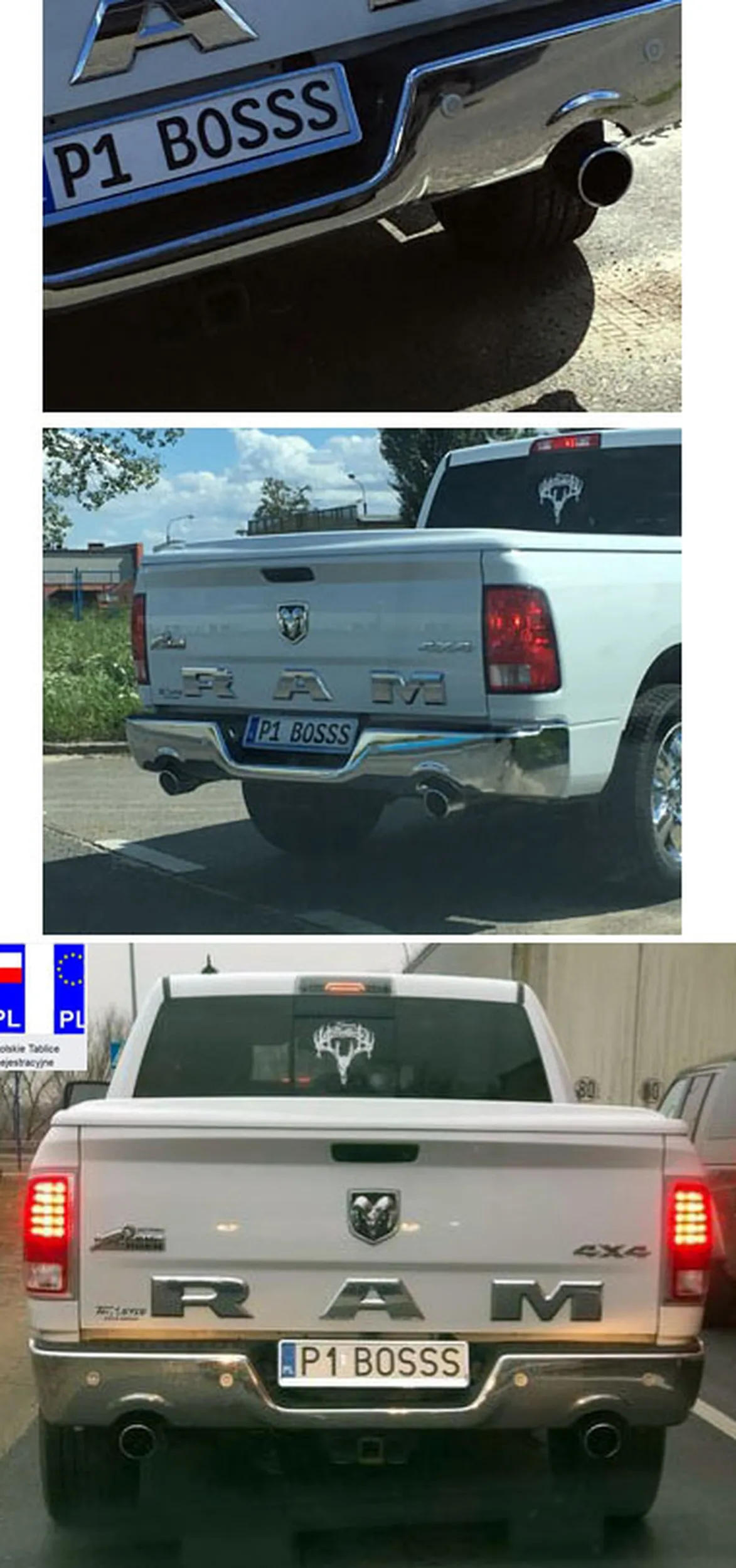 Fajny numer, blacha P1 BOSSS