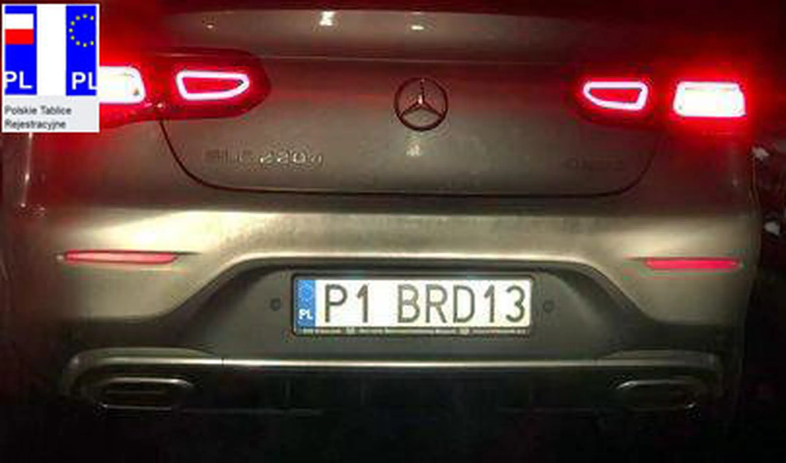 Fajny numer, blacha P1 BRD13