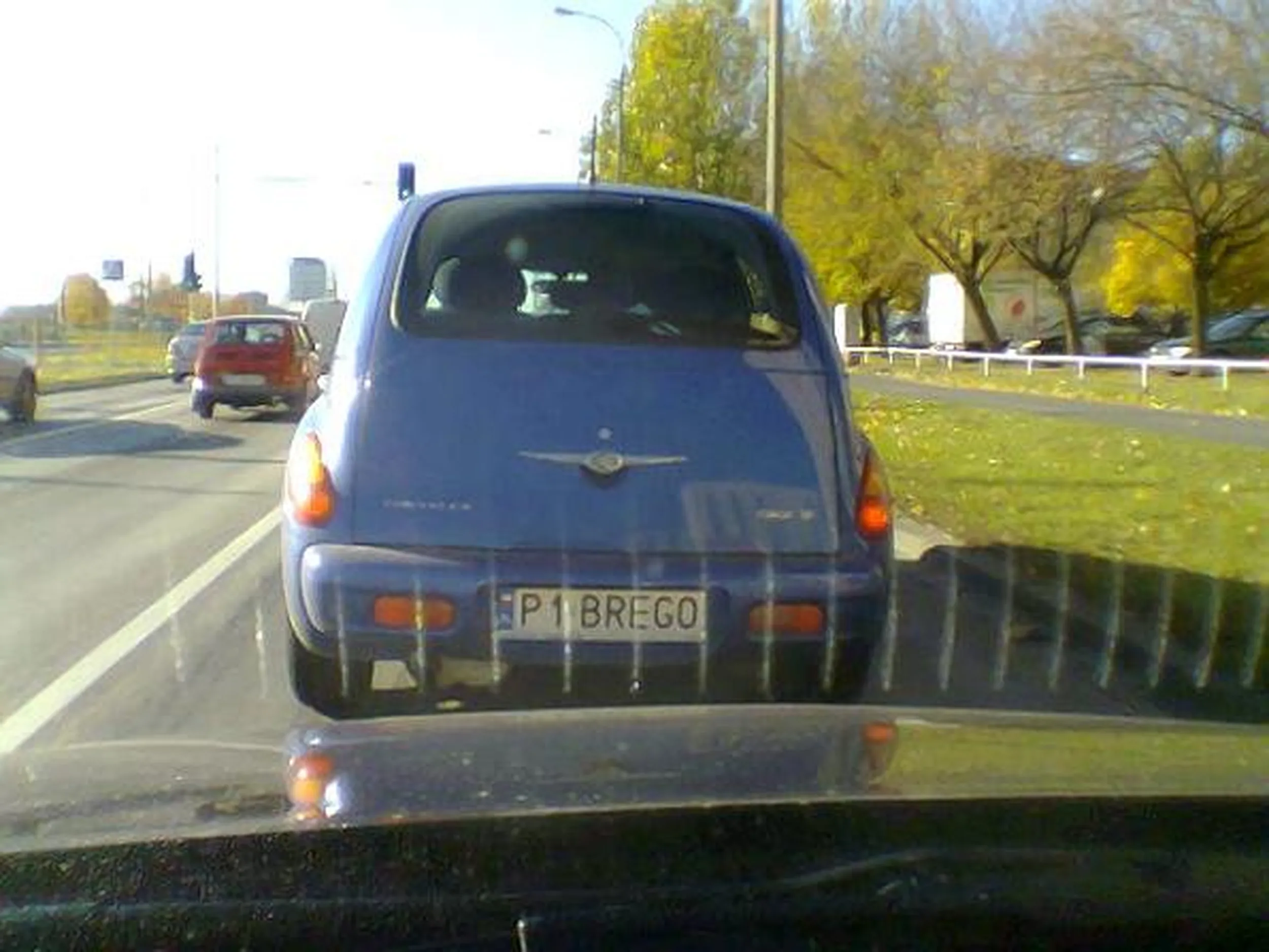 Fajny numer, blacha P1 BREGO