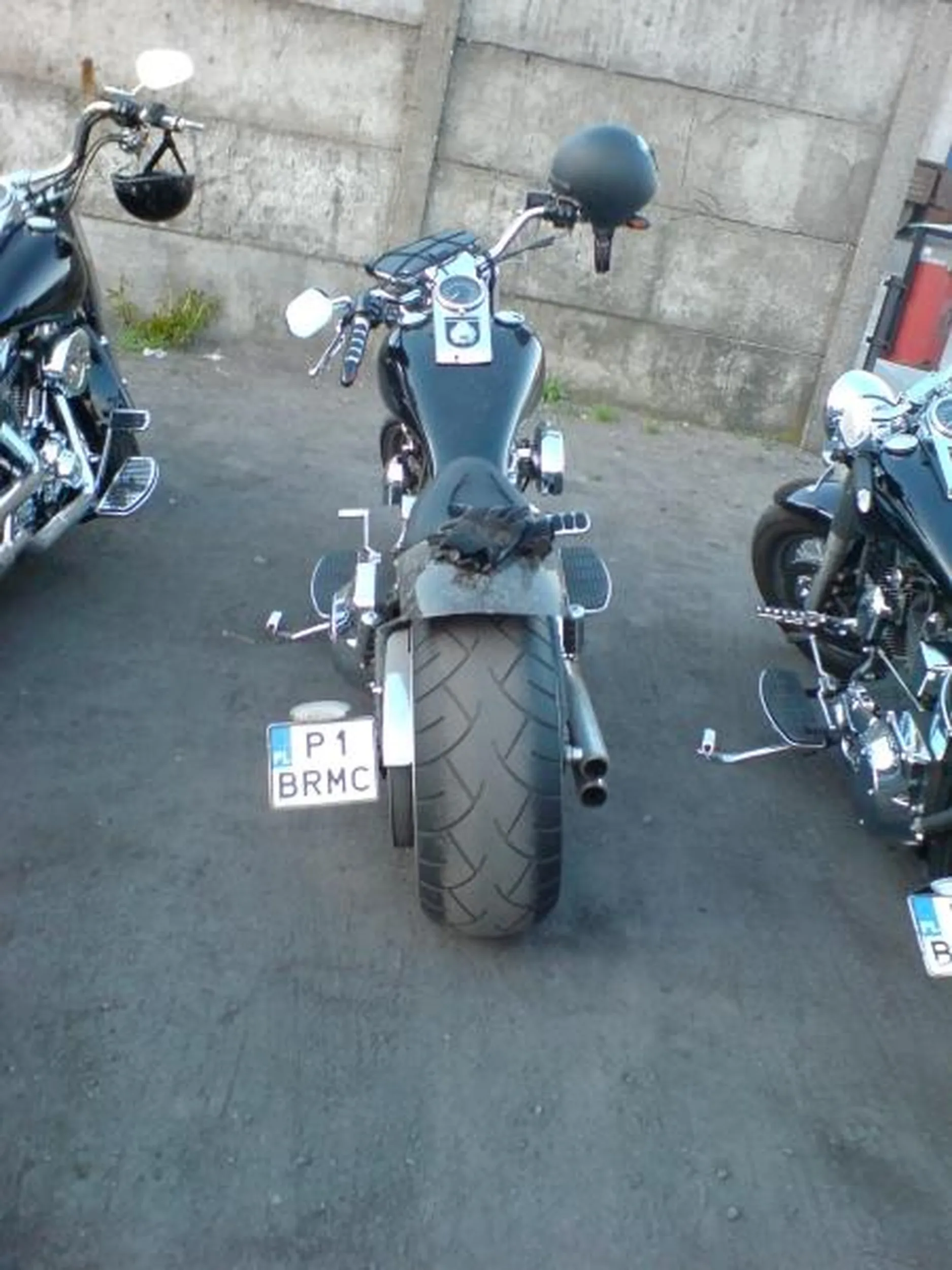 Fajny numer, blacha P1 BRMC