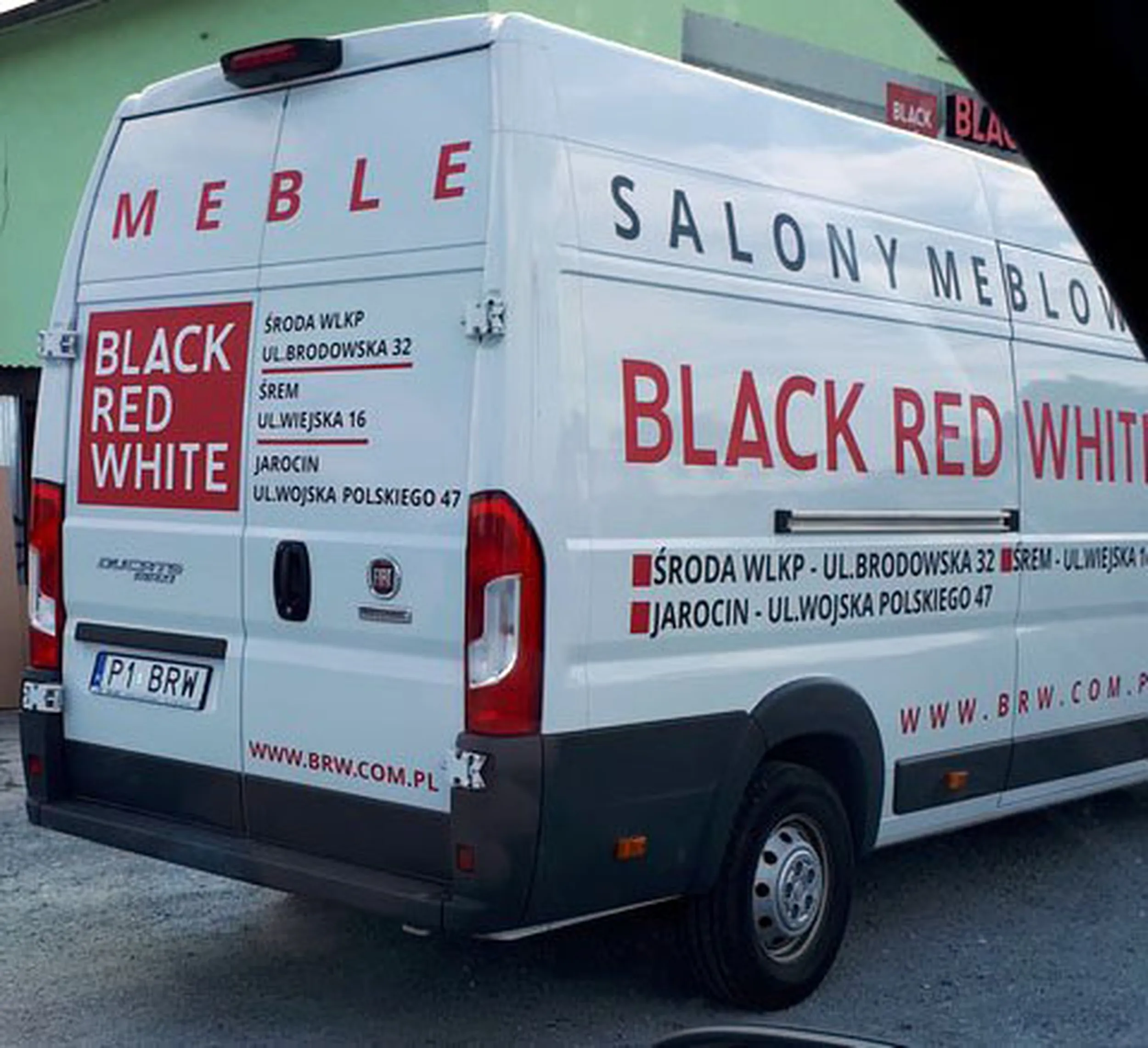 Fajny numer, blacha P1 BRW