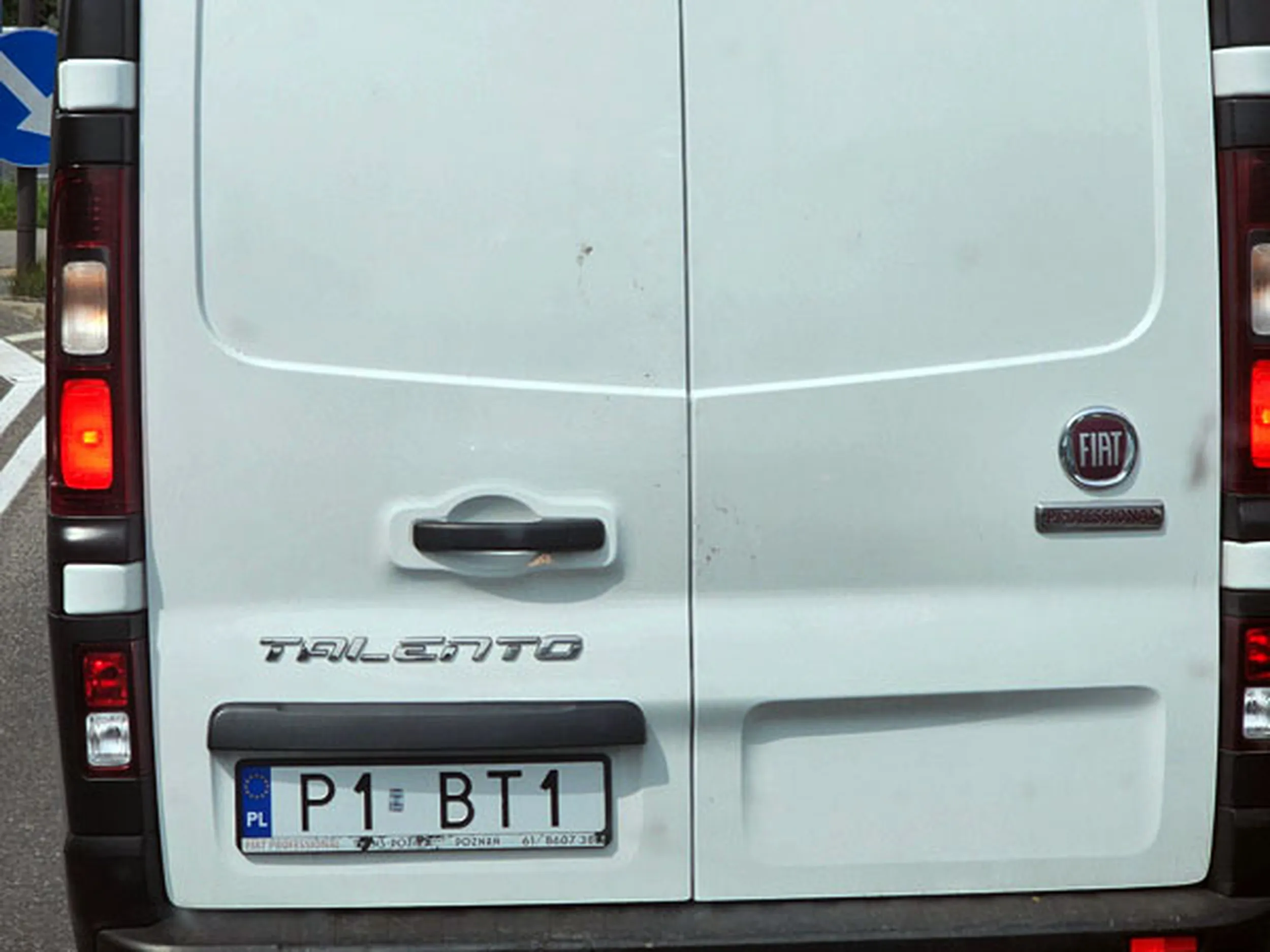 Fajny numer, blacha P1 BT1