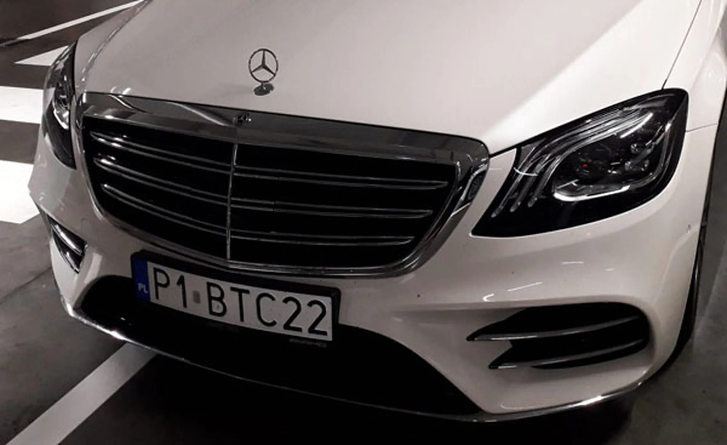 Fajny numer, blacha P1 BTC22