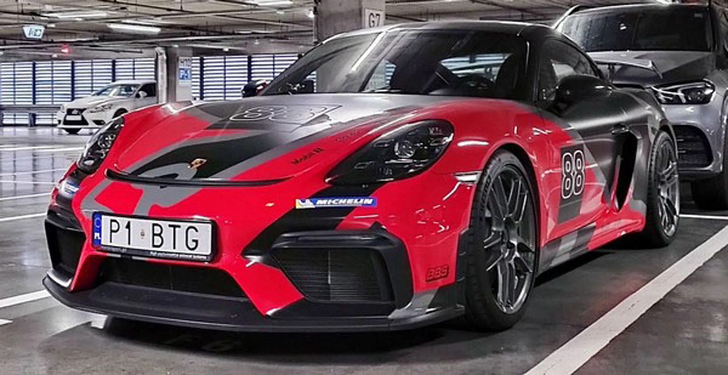 Fajny numer, blacha P1 BTG