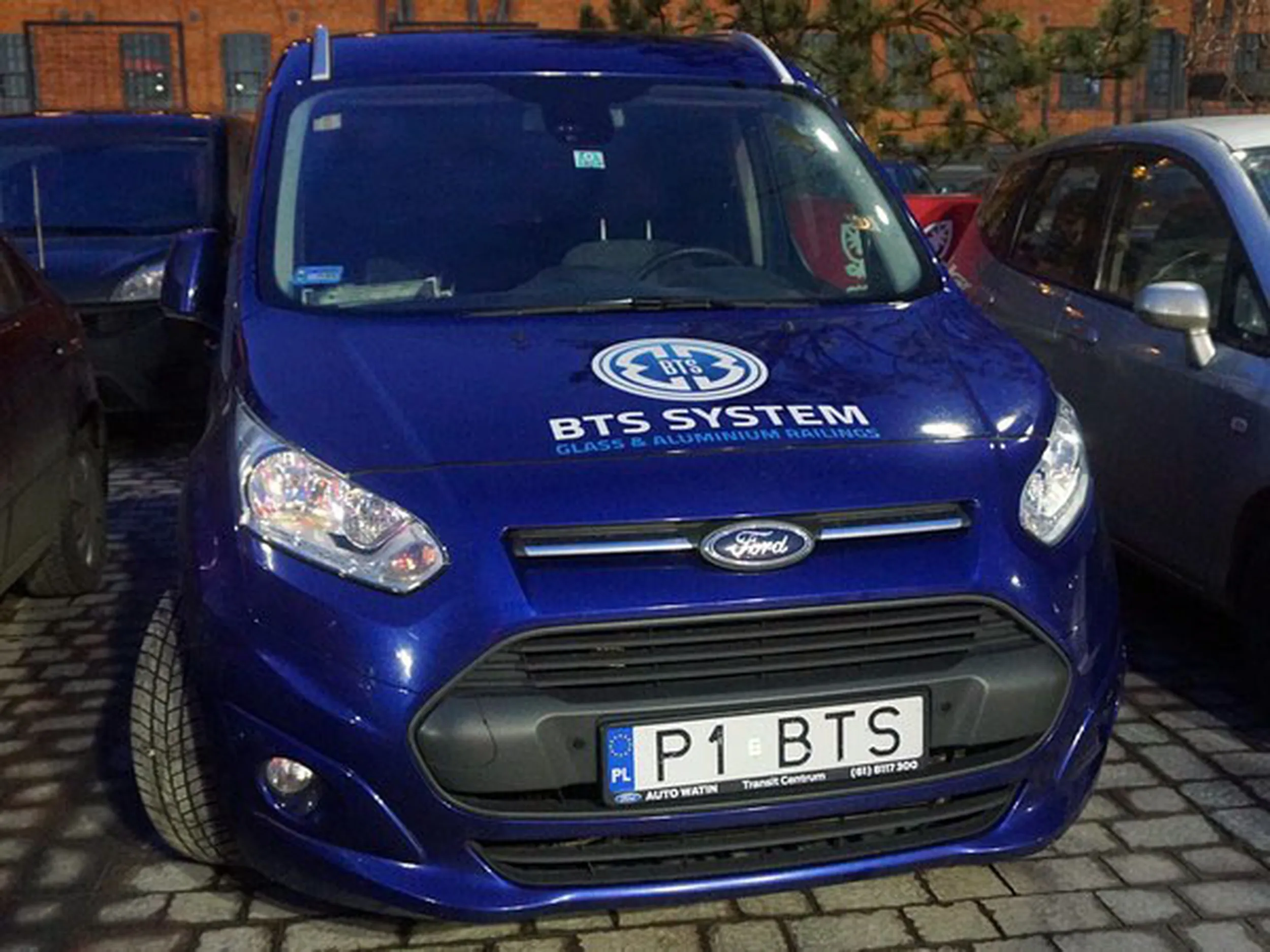 Fajny numer, blacha P1 BTS