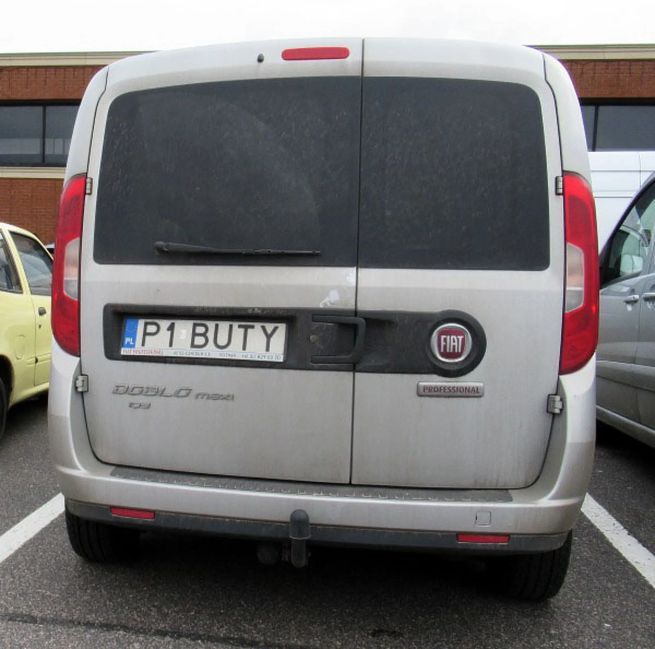 Fajny numer, blacha P1 BUTY