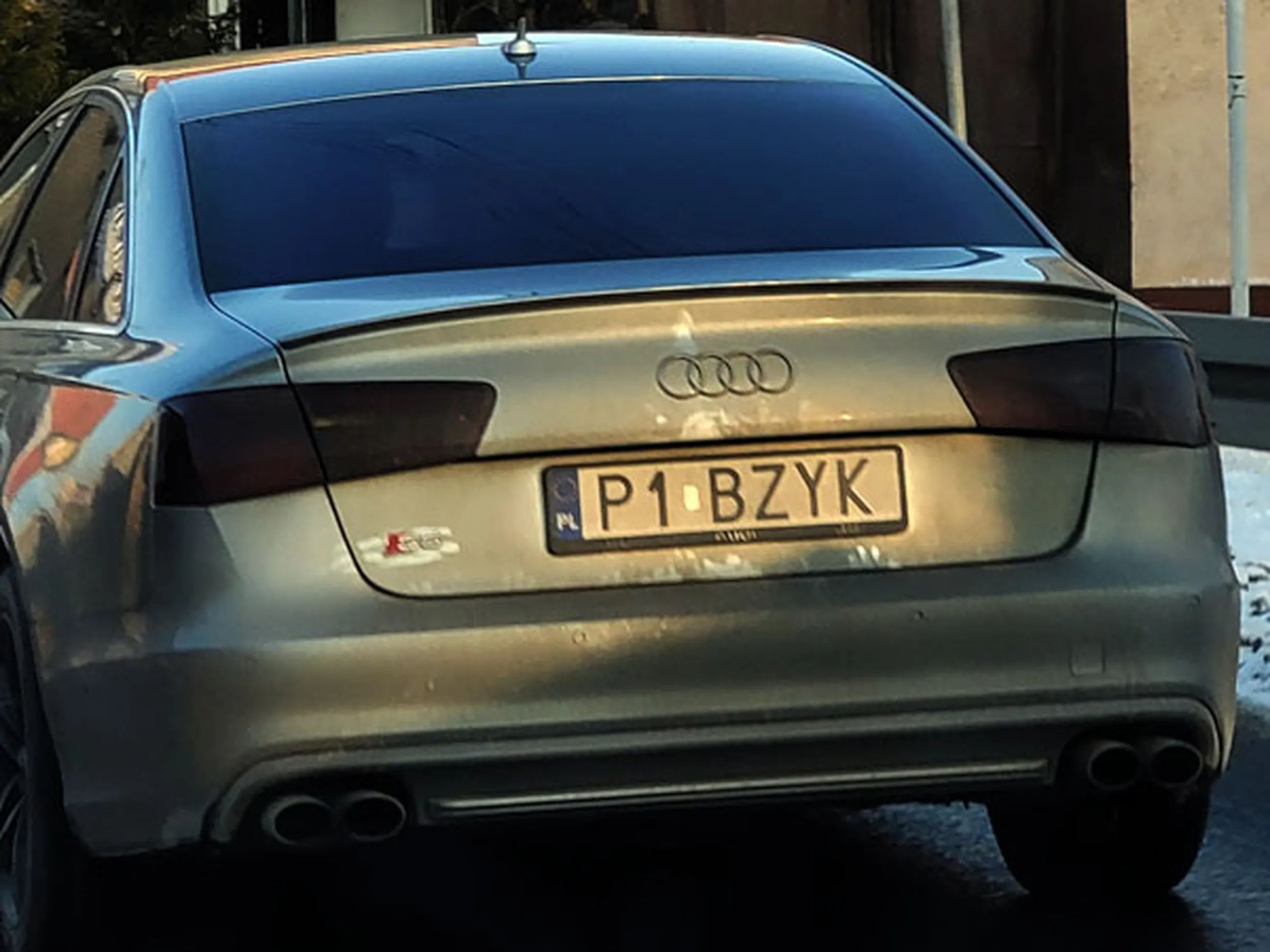 Fajny numer, blacha P1 BZYK