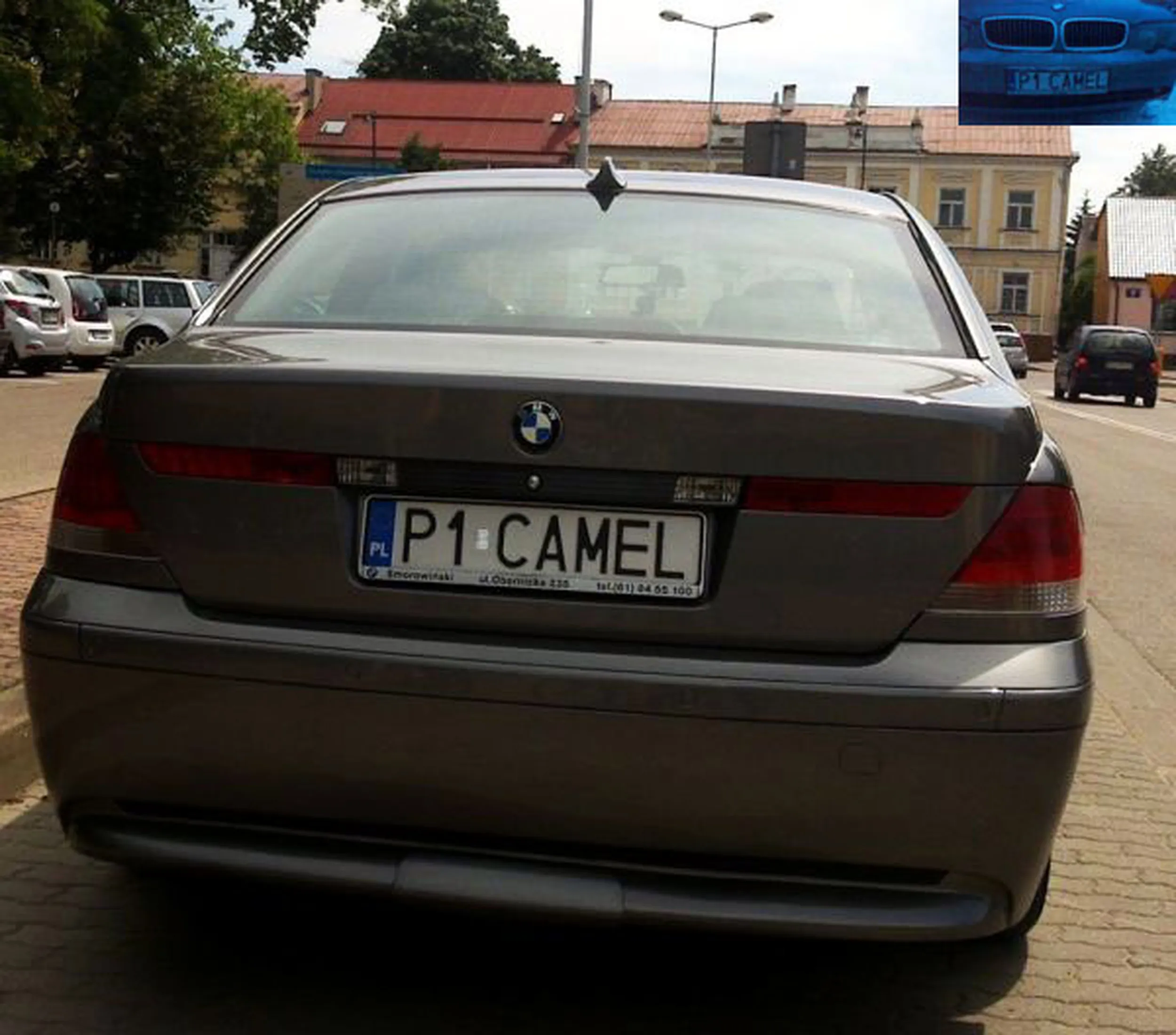 Fajny numer, blacha P1 CAMEL