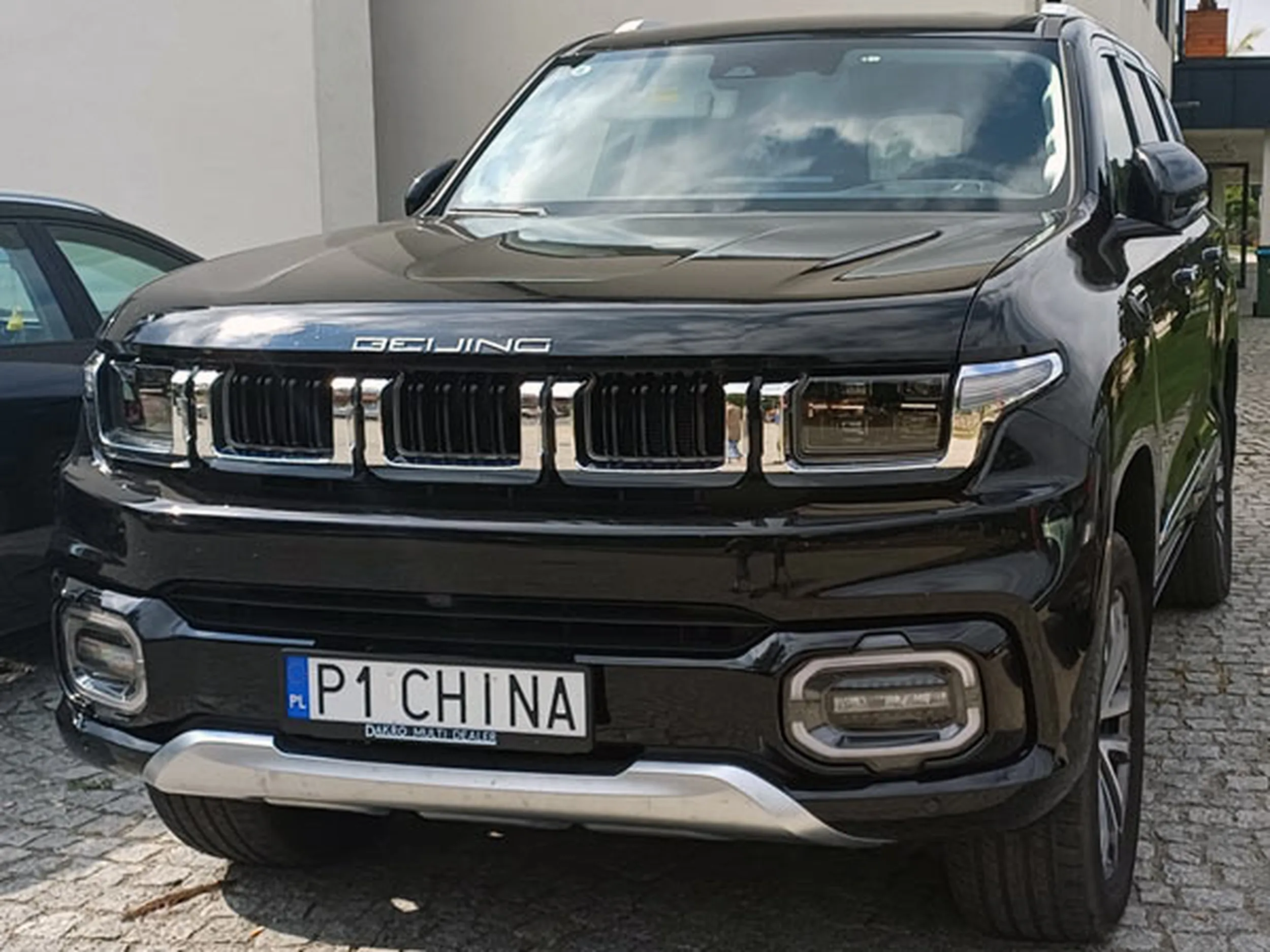 Fajny numer, blacha P1 CHINA