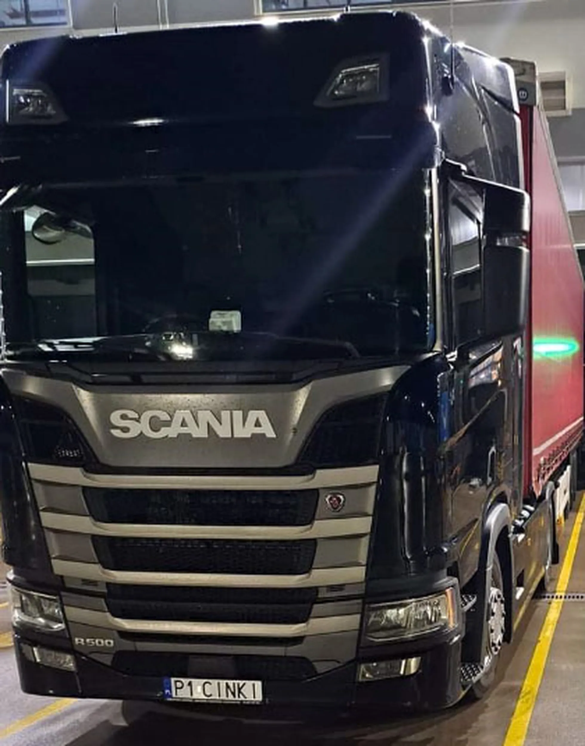 Fajny numer, blacha P1 CINKI