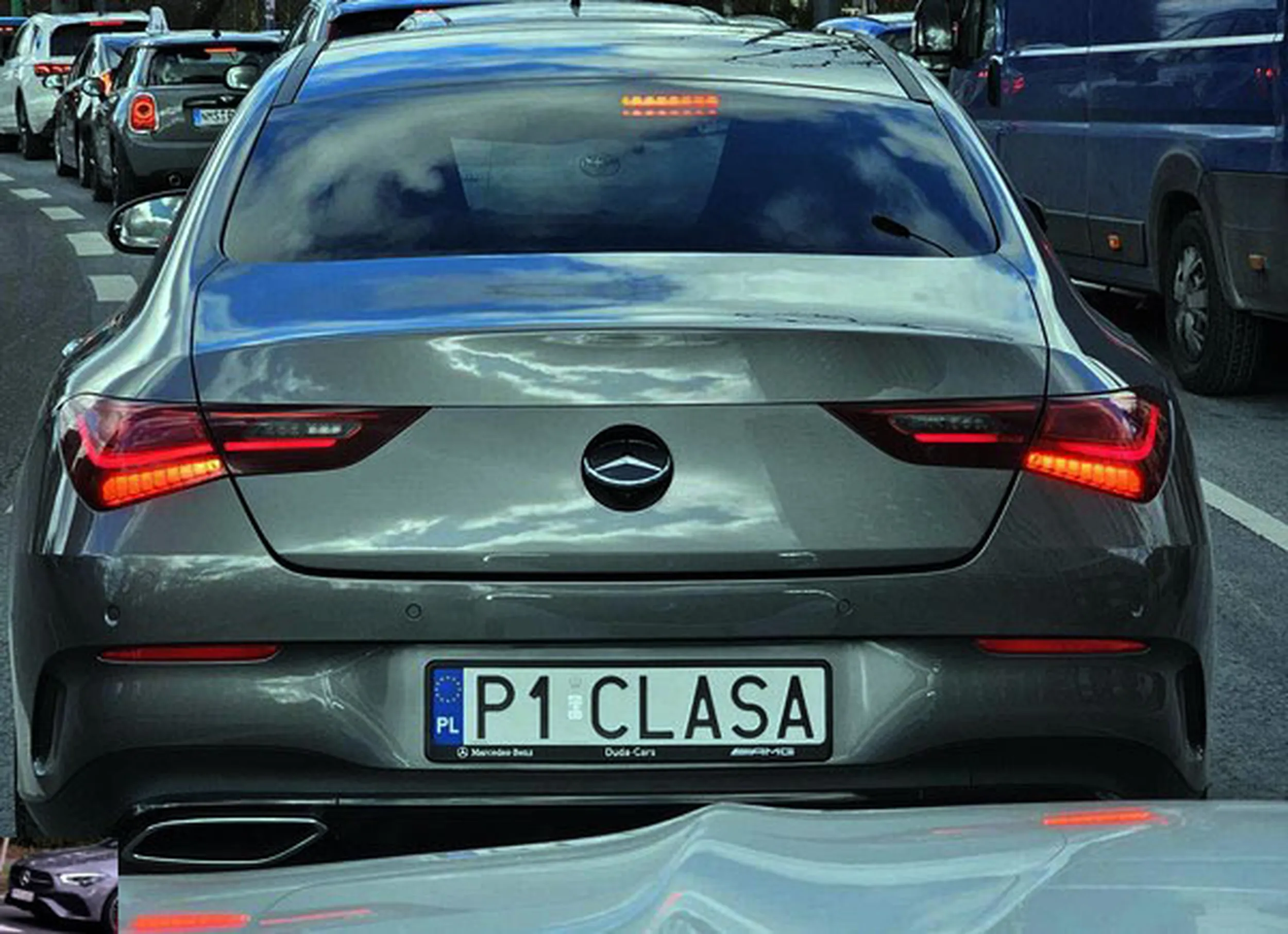 Fajny numer, blacha P1 CLASA