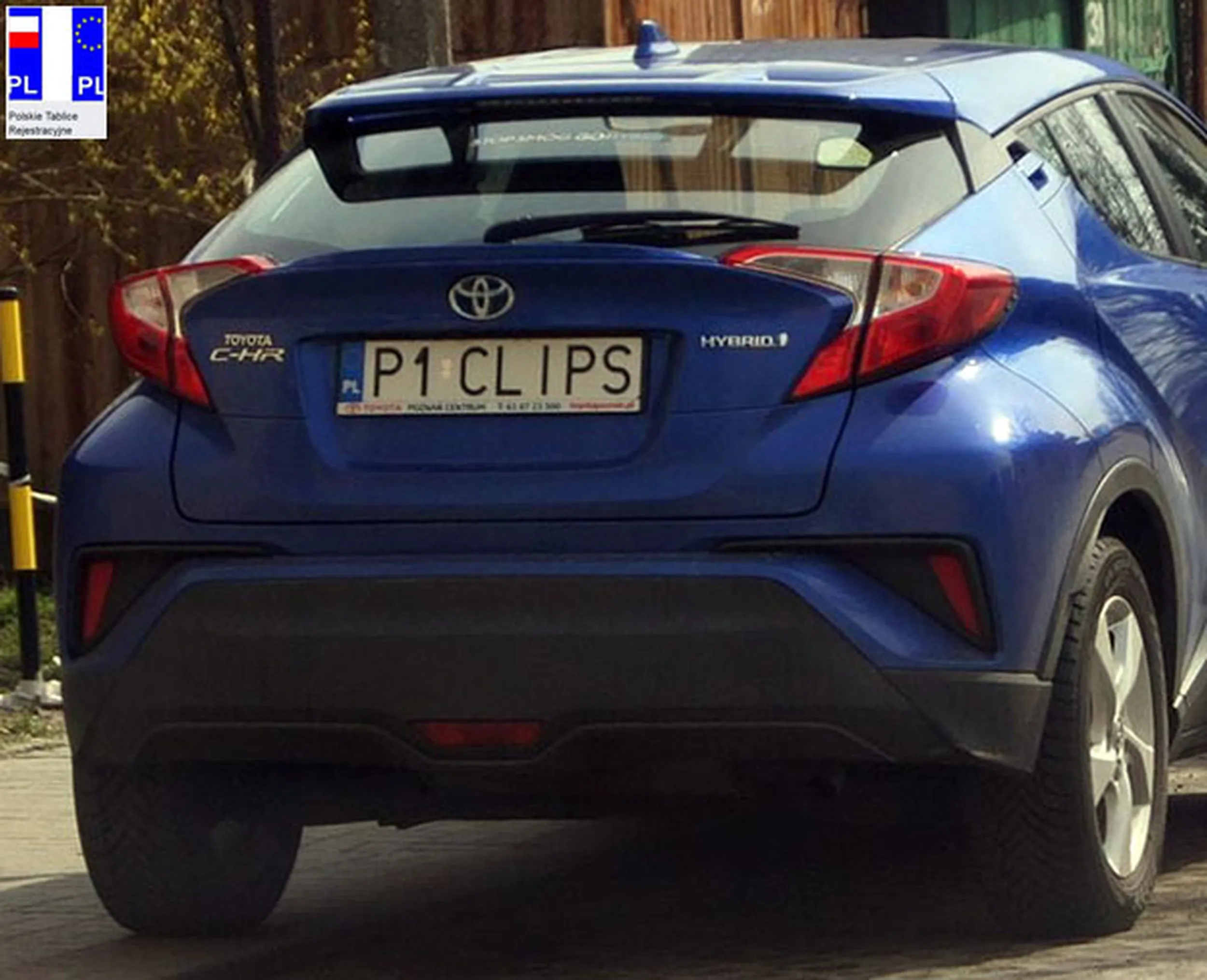 Fajny numer, blacha P1 CLIPS