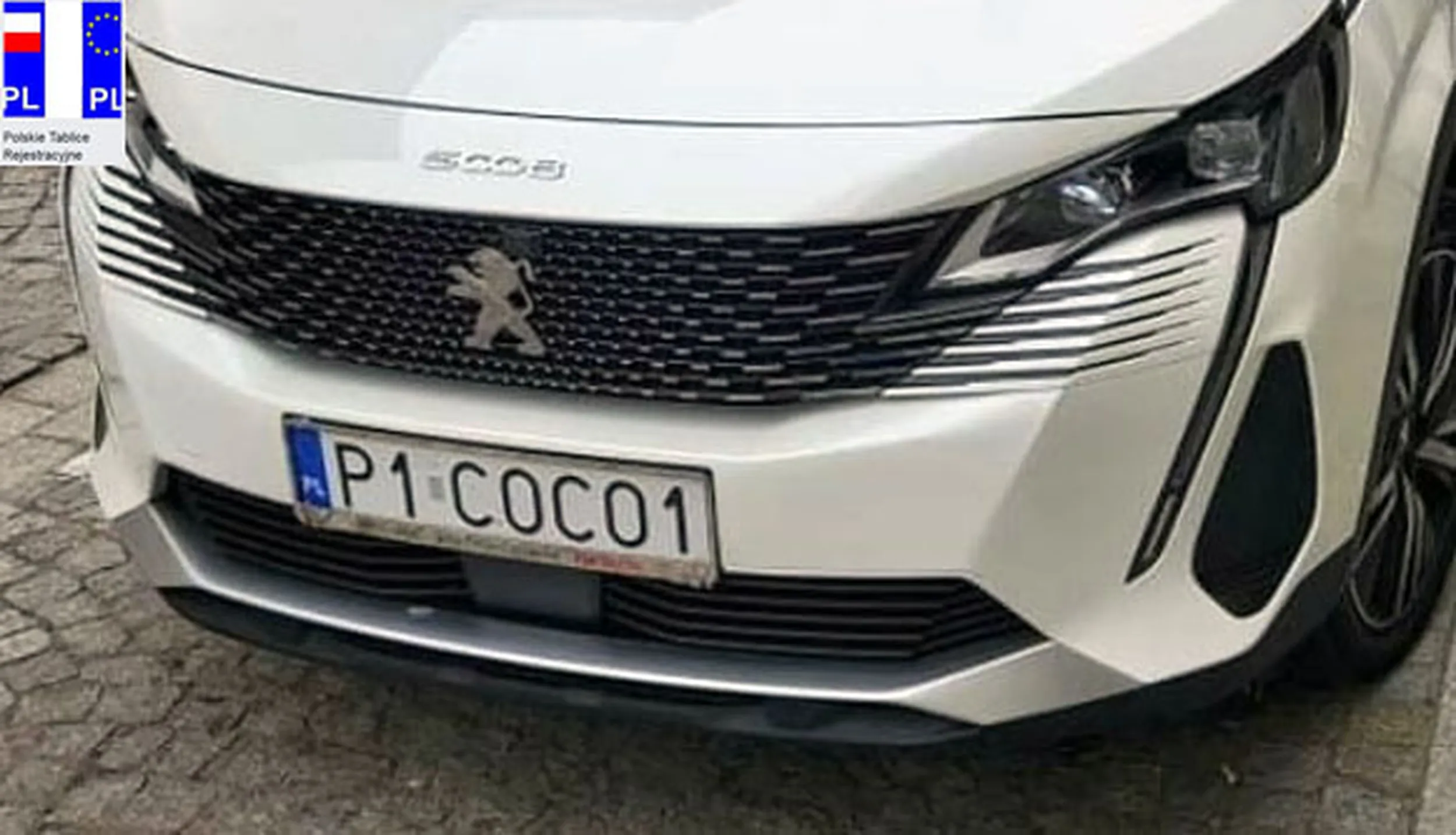 Fajny numer, blacha P1 COCO1