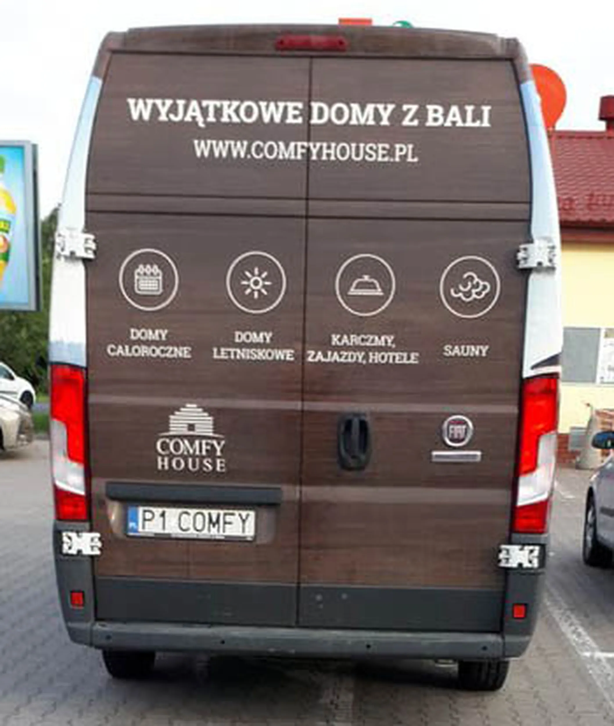 Fajny numer, blacha P1 COMFY