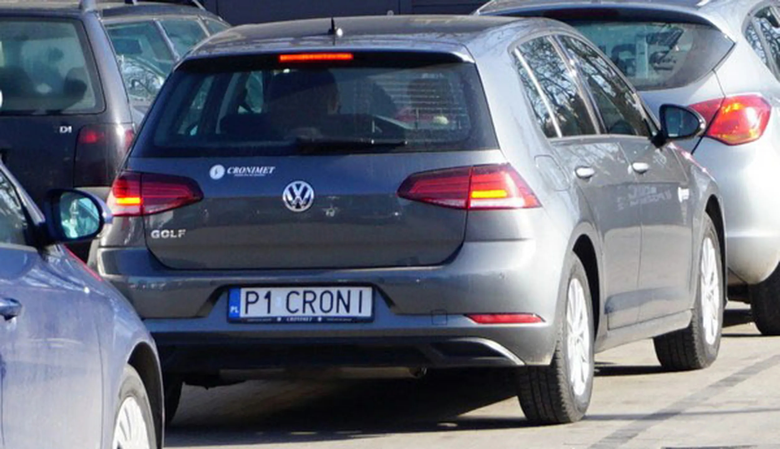 Fajny numer, blacha P1 CRONI