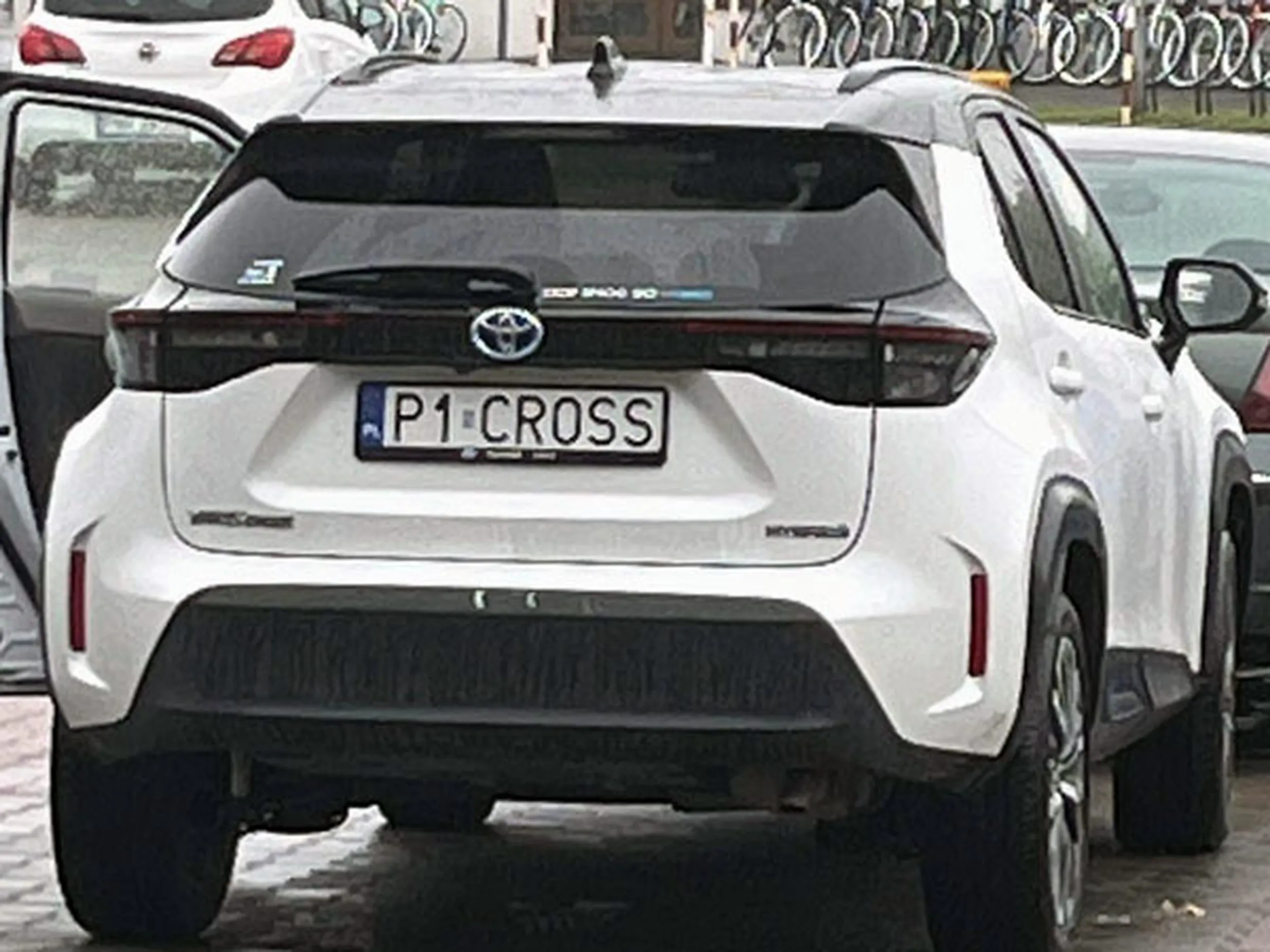 Fajny numer, blacha P1 CROSS