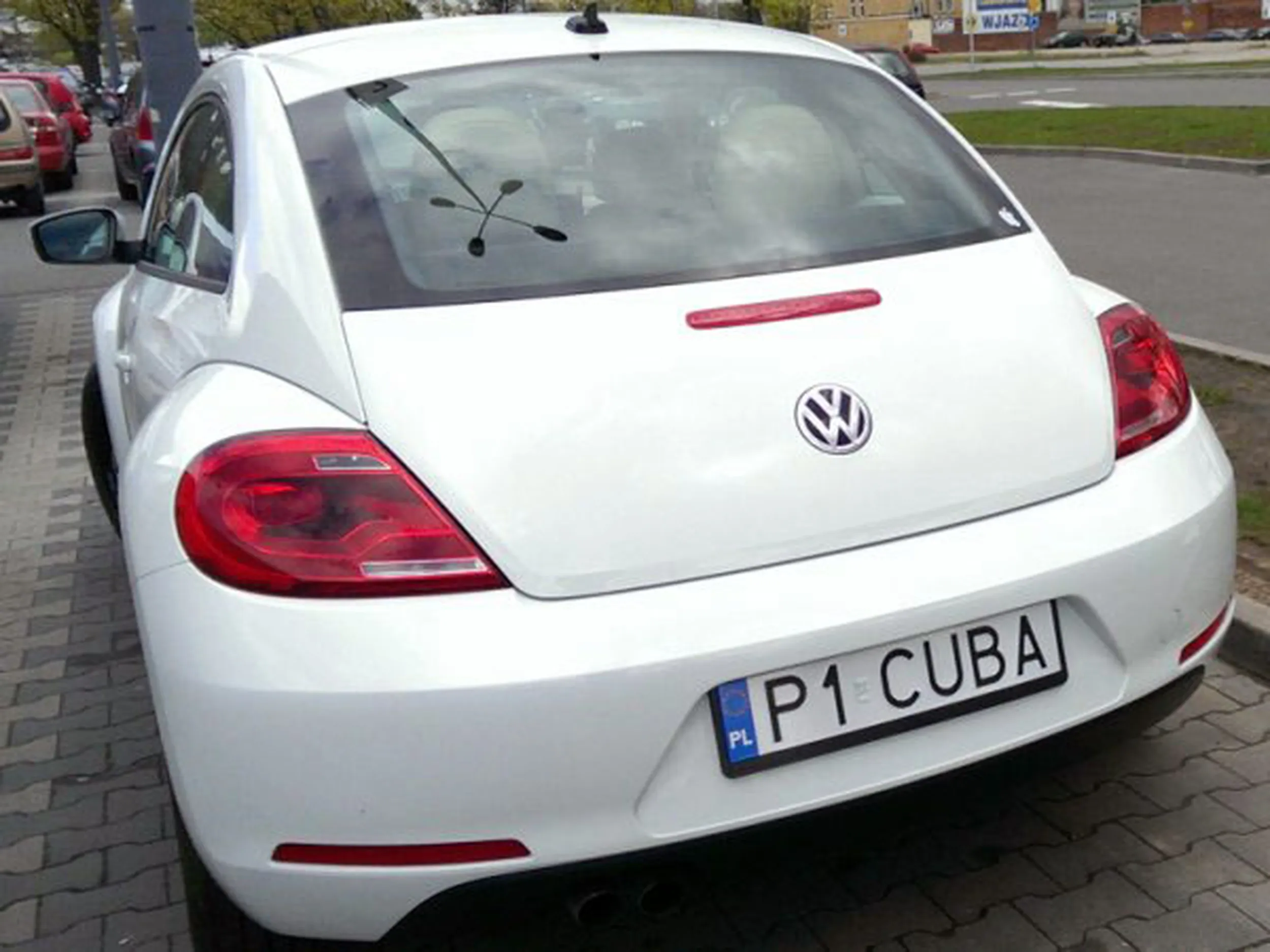 Fajny numer, blacha P1 CUBA