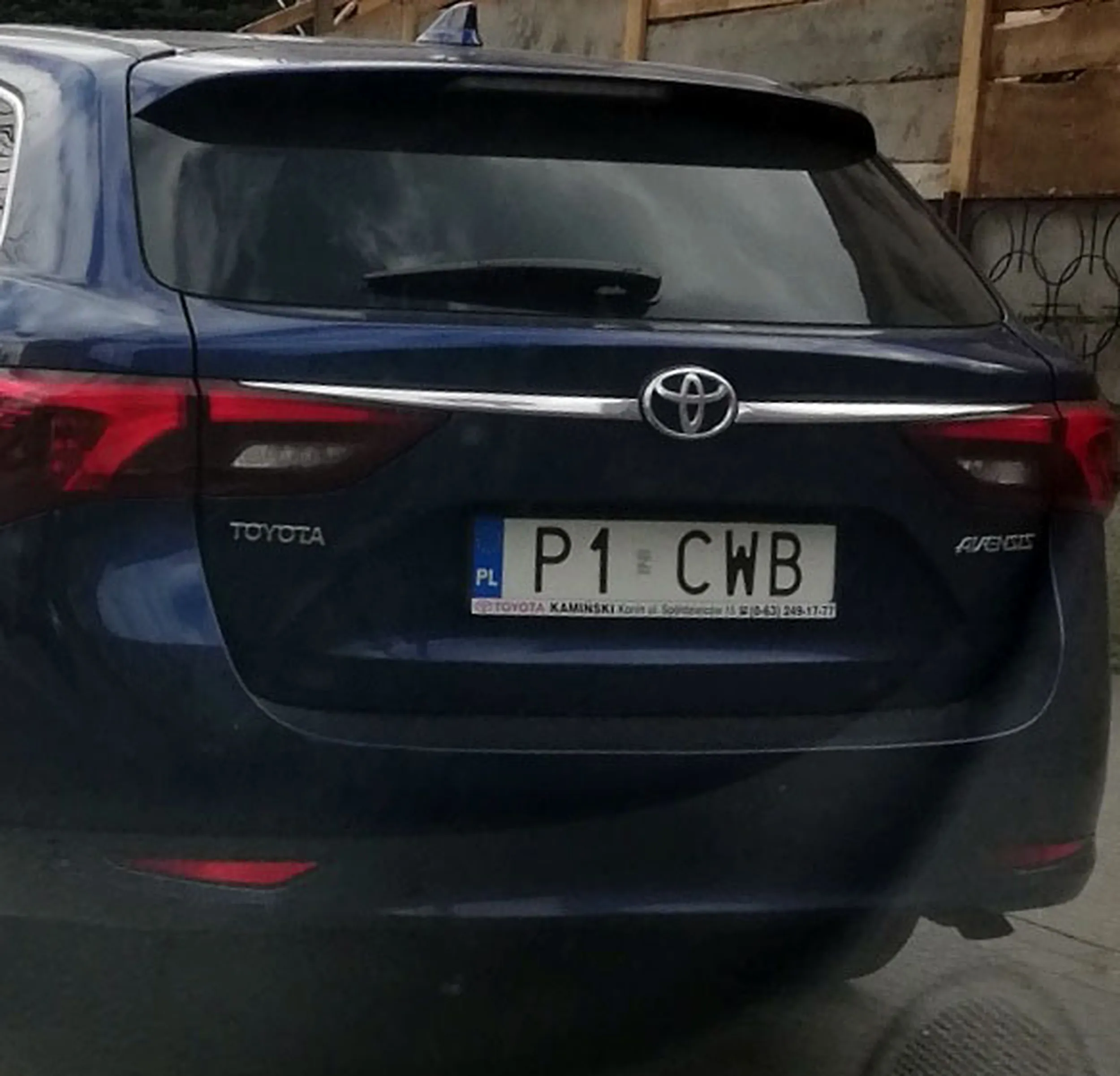 Fajny numer, blacha P1 CWB