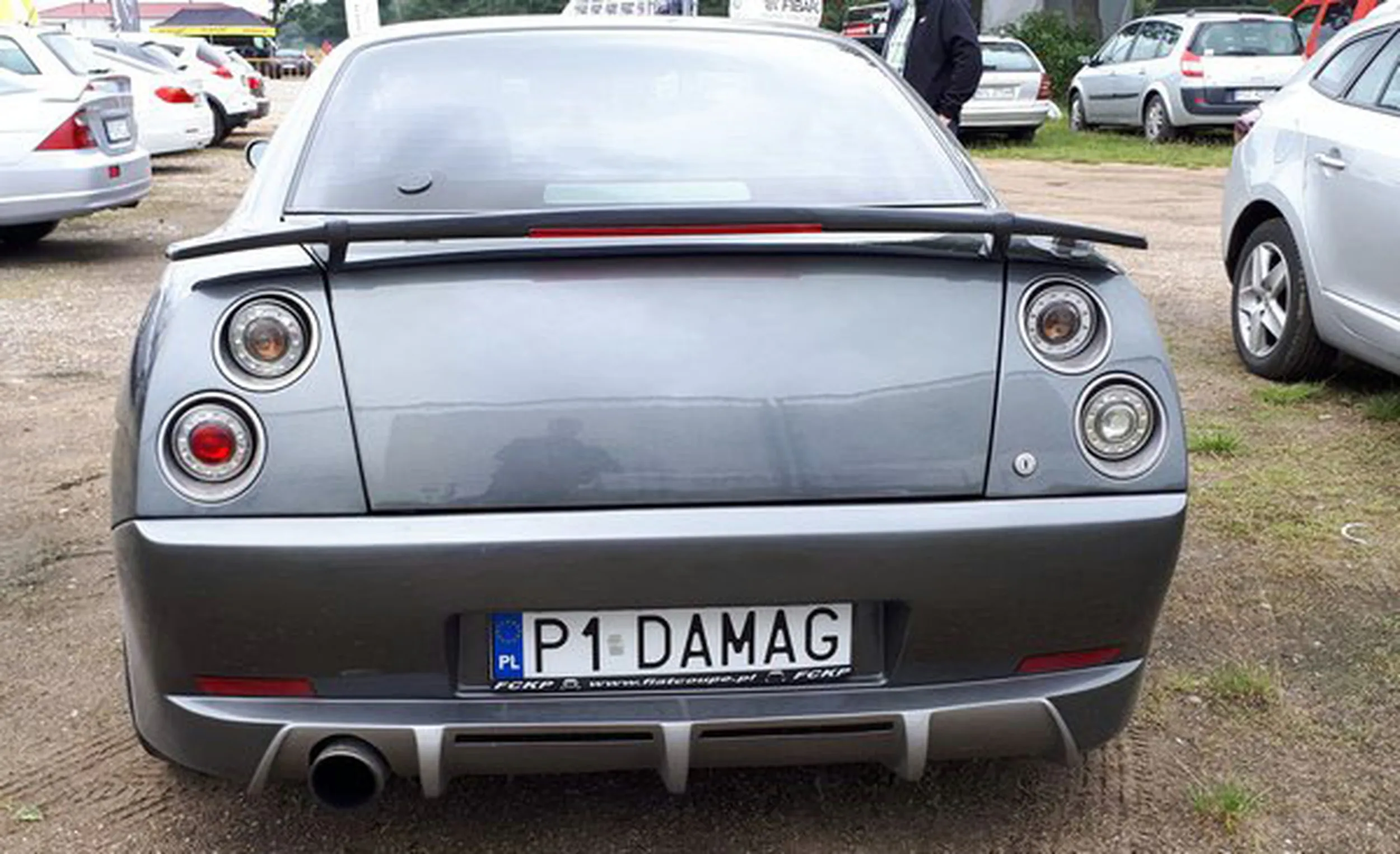 Fajny numer, blacha P1 DAMAG