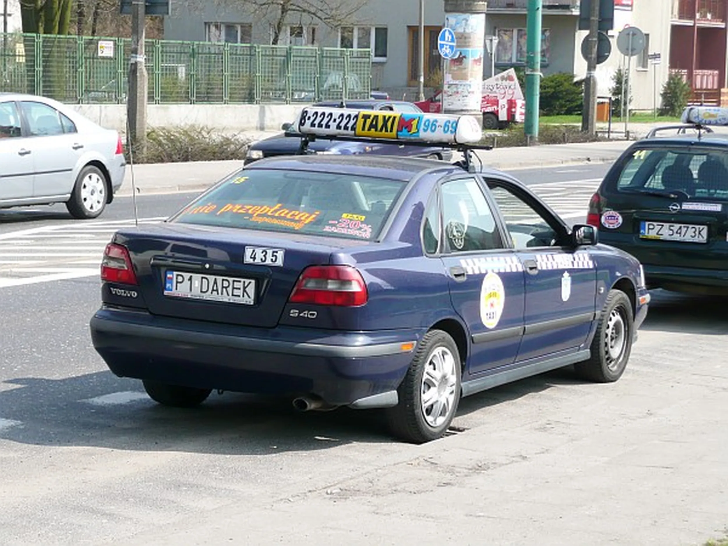 Fajny numer, blacha P1 DAREK