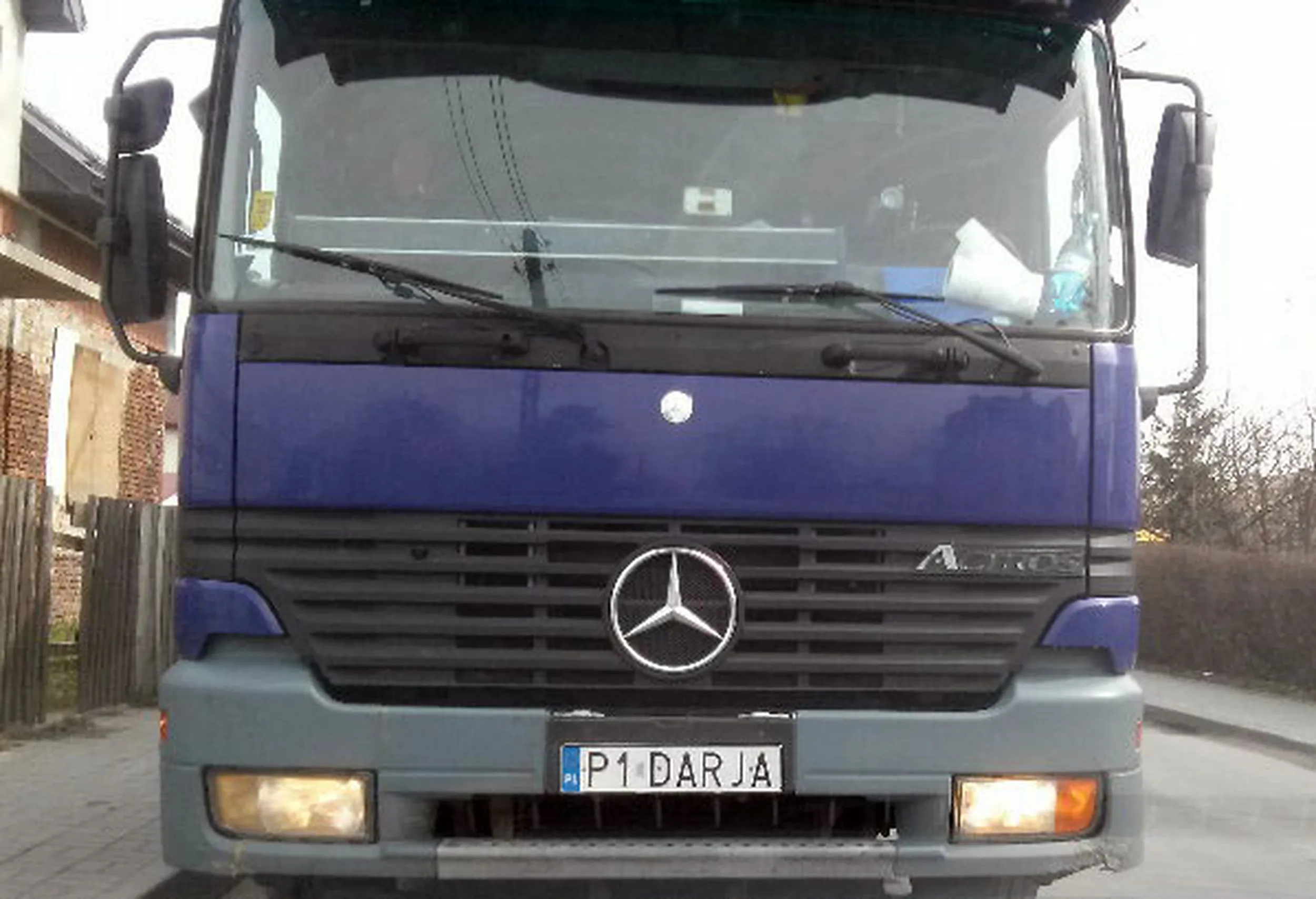 Fajny numer, blacha P1 DARJA