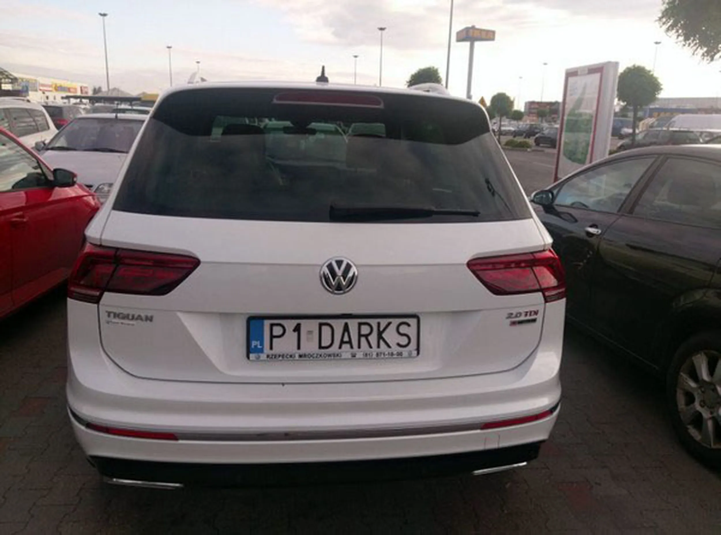 Fajny numer, blacha P1 DARKS