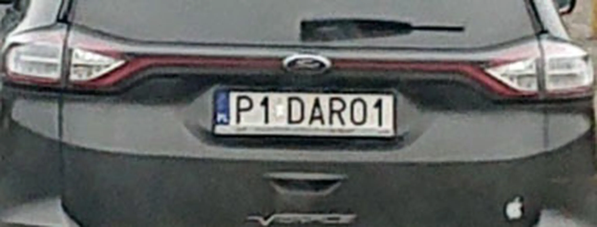 Fajny numer, blacha P1 DARO1