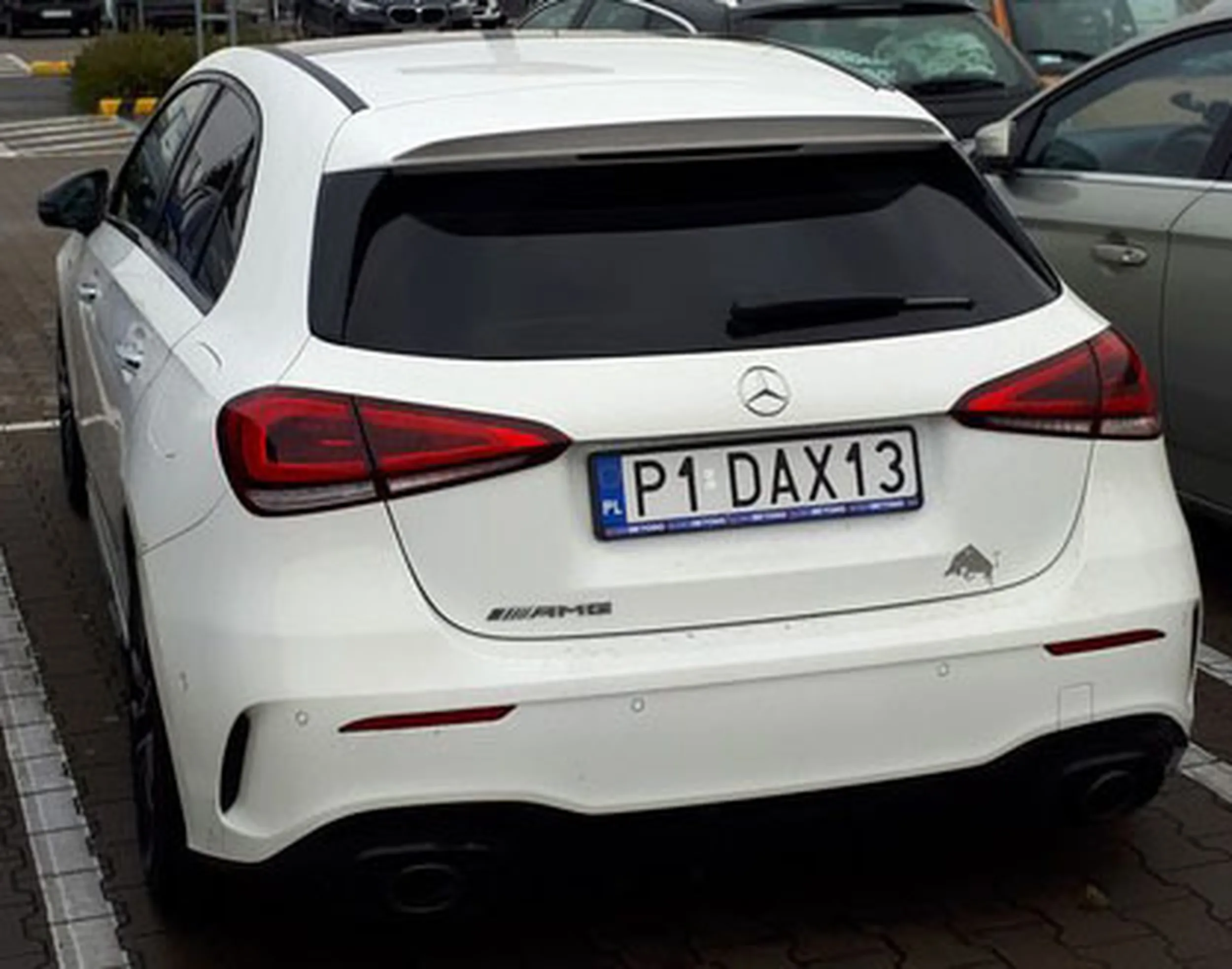 Fajny numer, blacha P1 DAX13